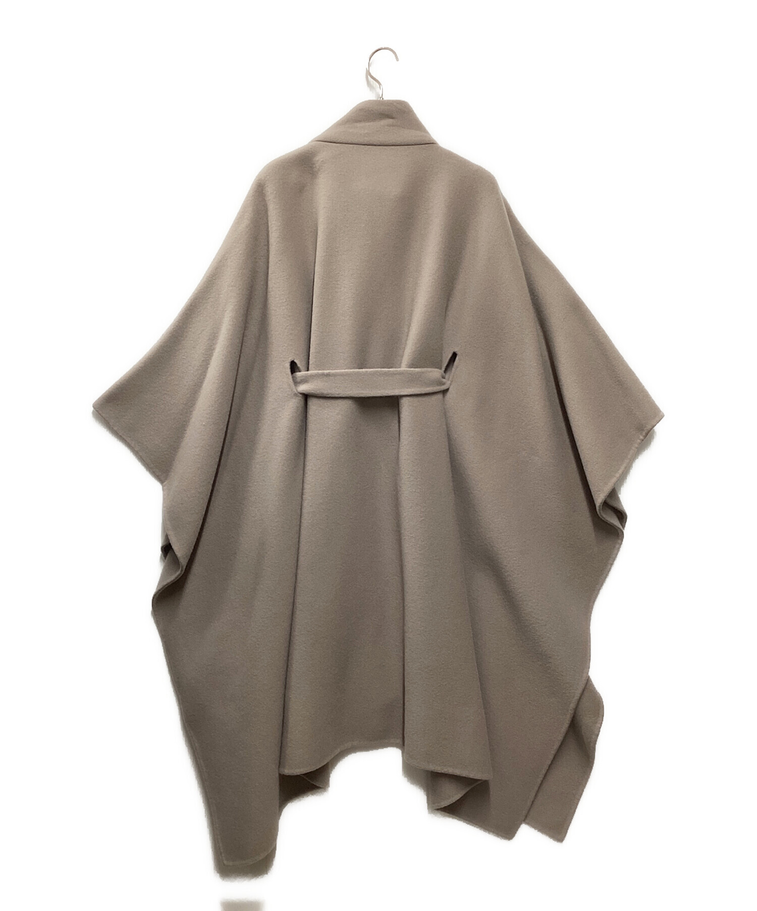 アニュアンス anuans ウールポンチョコート （GREY BEIGE） 【公式通販】