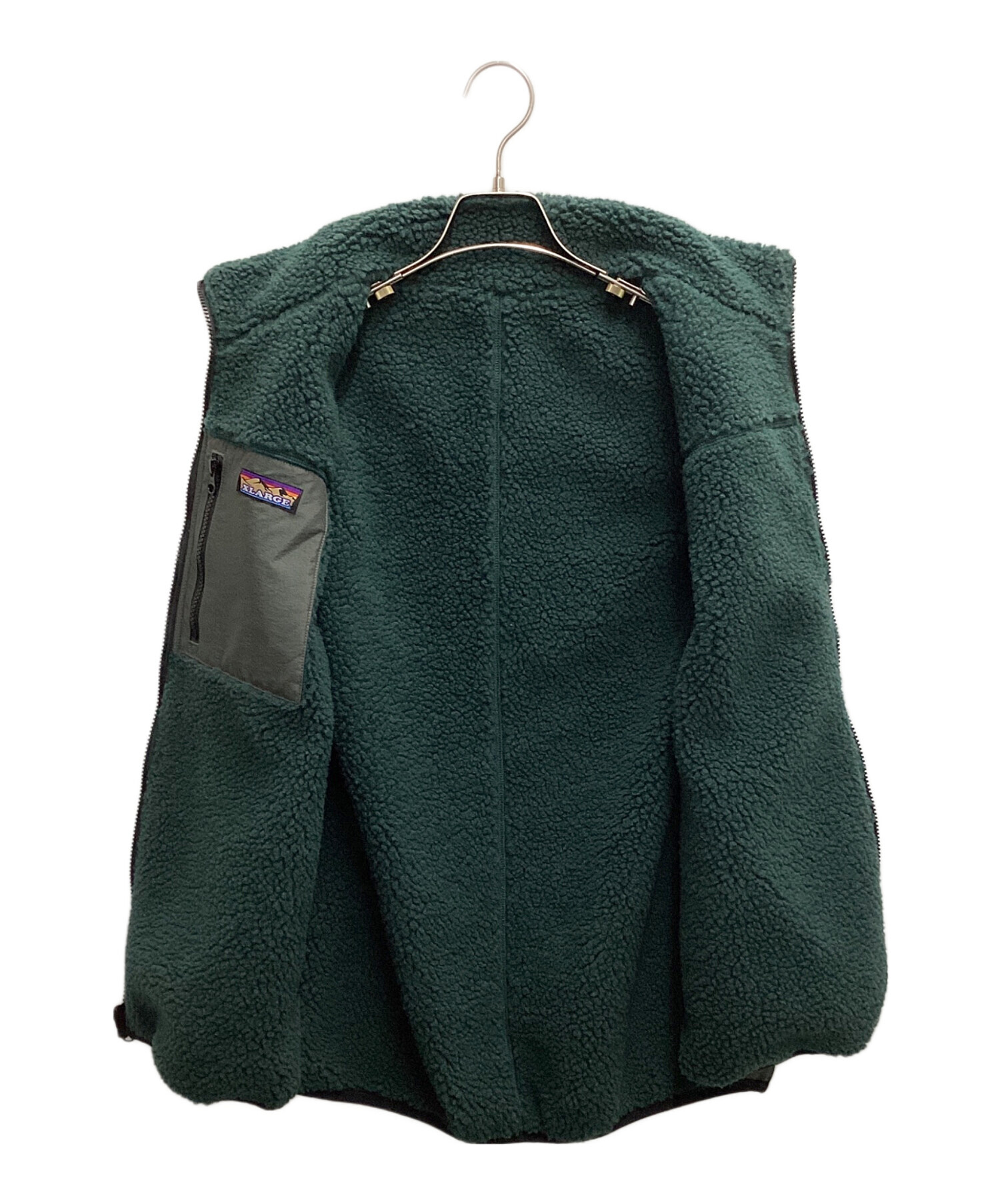 中古・古着通販】X-LARGE (エクストララージ) REVERSIBLE BOA VEST