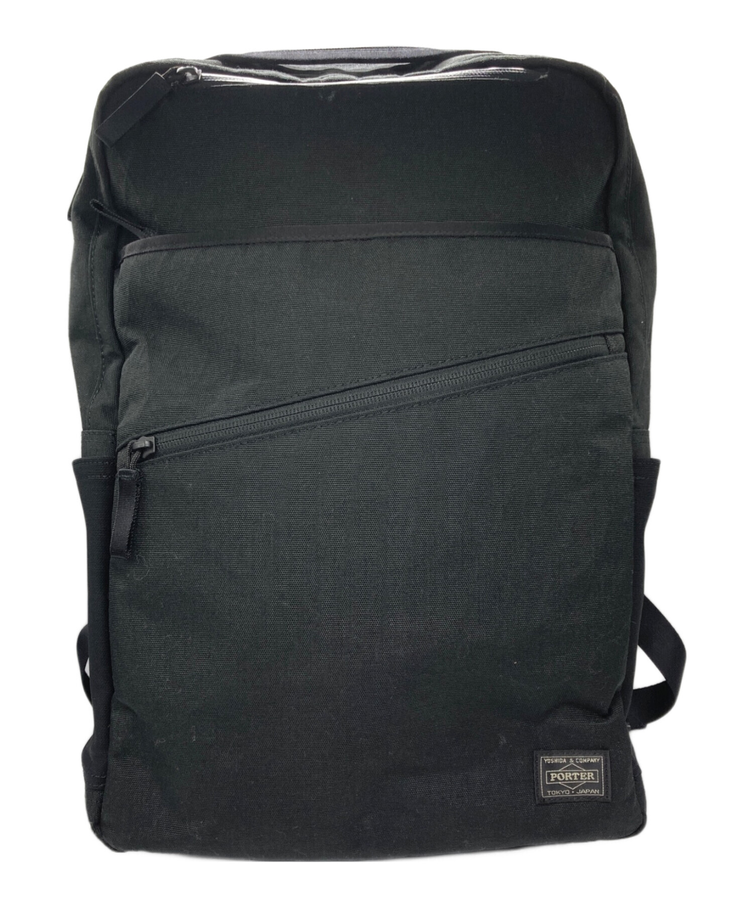 ⭐️中古品⭐️ポーター ハイブリッド デイパック 中古・古着通販】PORTER (ポーター) HYBRID DAYPACK ブラック