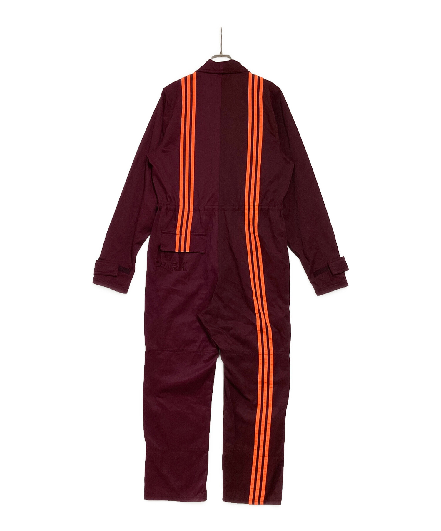 中古・古着通販】adidas (アディダス) ジャンプスーツ ボルドー サイズ