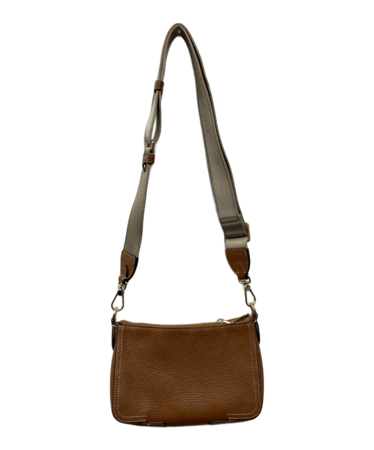 中古・古着通販】FURLA (フルラ) ATENAショルダーバッグ ブラウン 