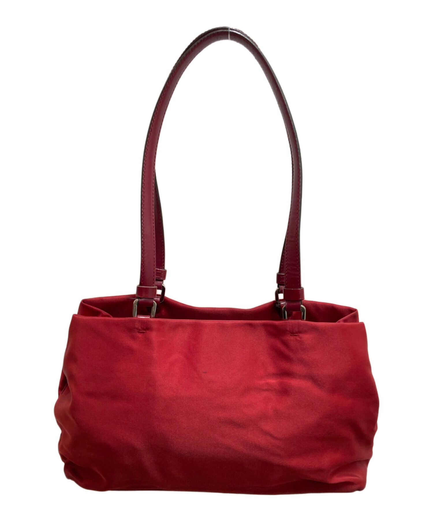中古・古着通販】PRADA (プラダ) ハンドバッグ レッド｜ブランド・古着