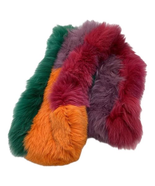[新品未使用]TSUMORI CHISATO カラフルファーネックウォーマー 3073001371766231_01_5729w.jpeg