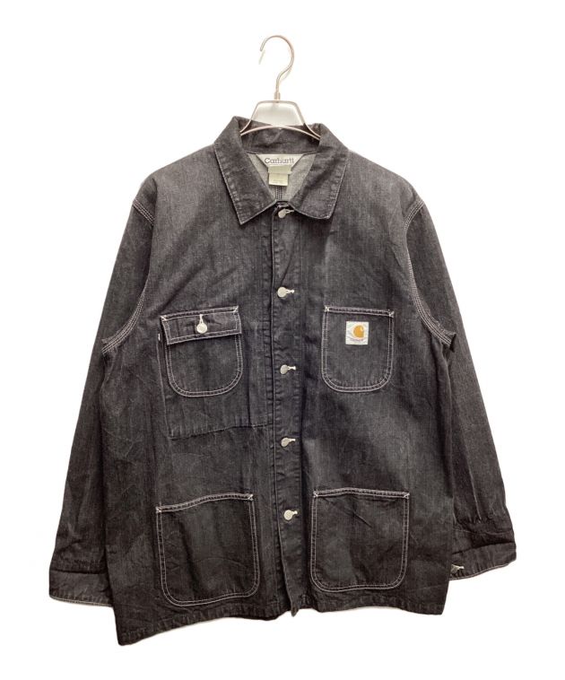 Carhartt デニムカバーオールXL 中古・古着通販】CarHartt (カーハート) デニムカバーオール ブラック