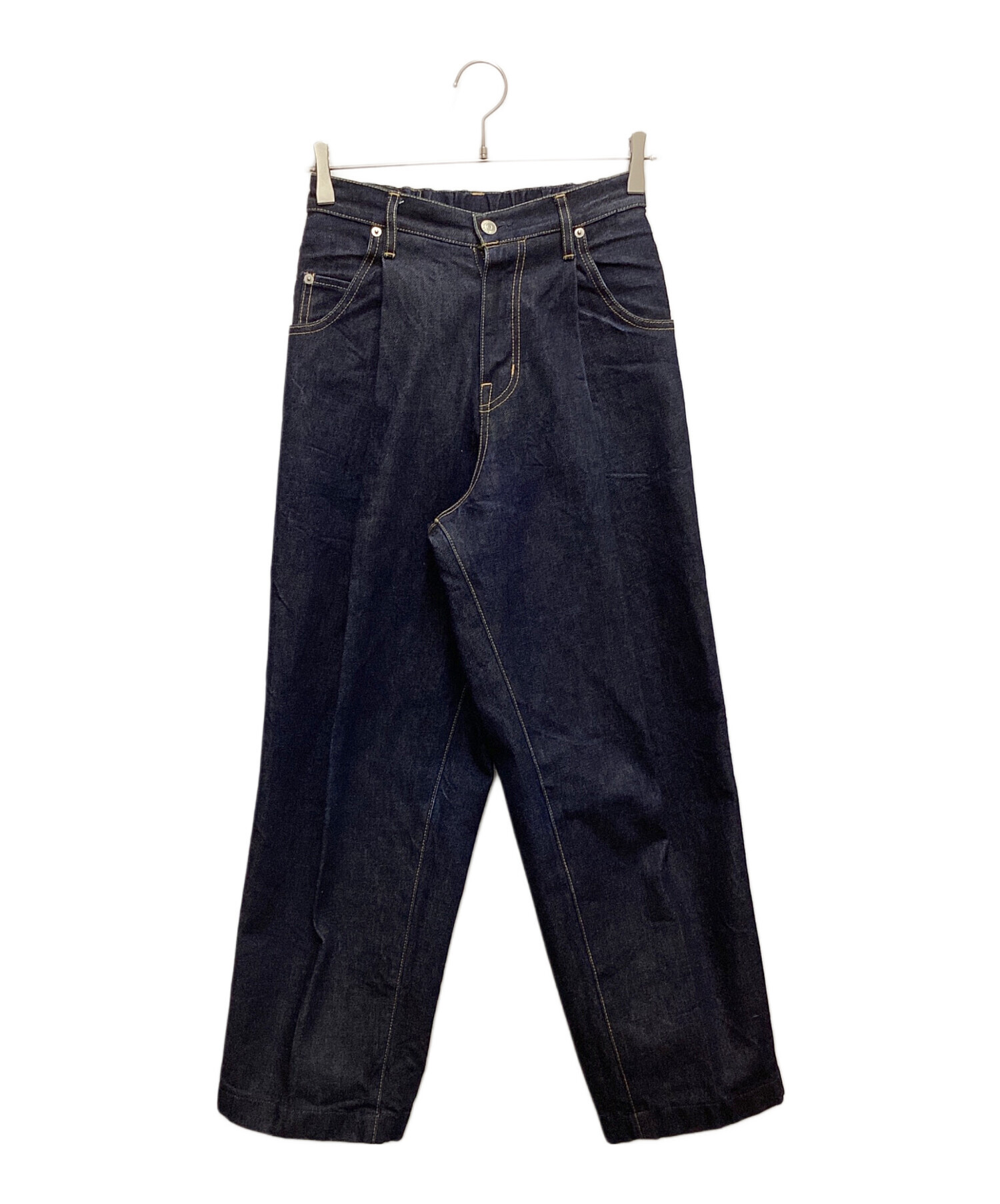 中古・古着通販】NEON SIGN (ネオンサイン) Wide denim slacks “Rigid 