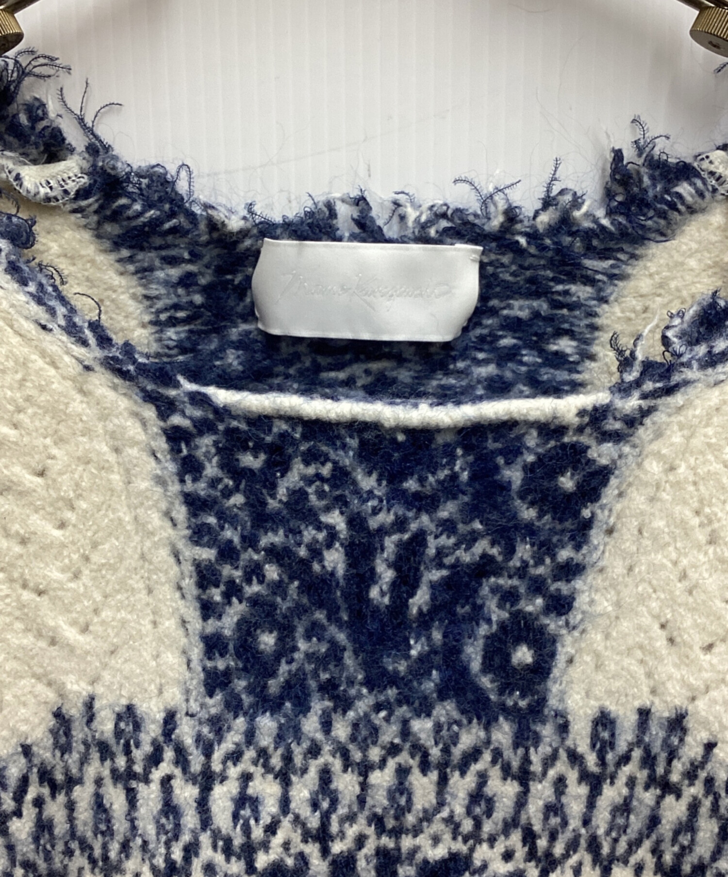 中古・古着通販】Mame Kurogouchi (マメクロゴウチ) skiers knit