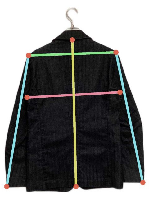 中古・古着通販】FRANK LEDER (フランクリーダー) ヘリンボーン