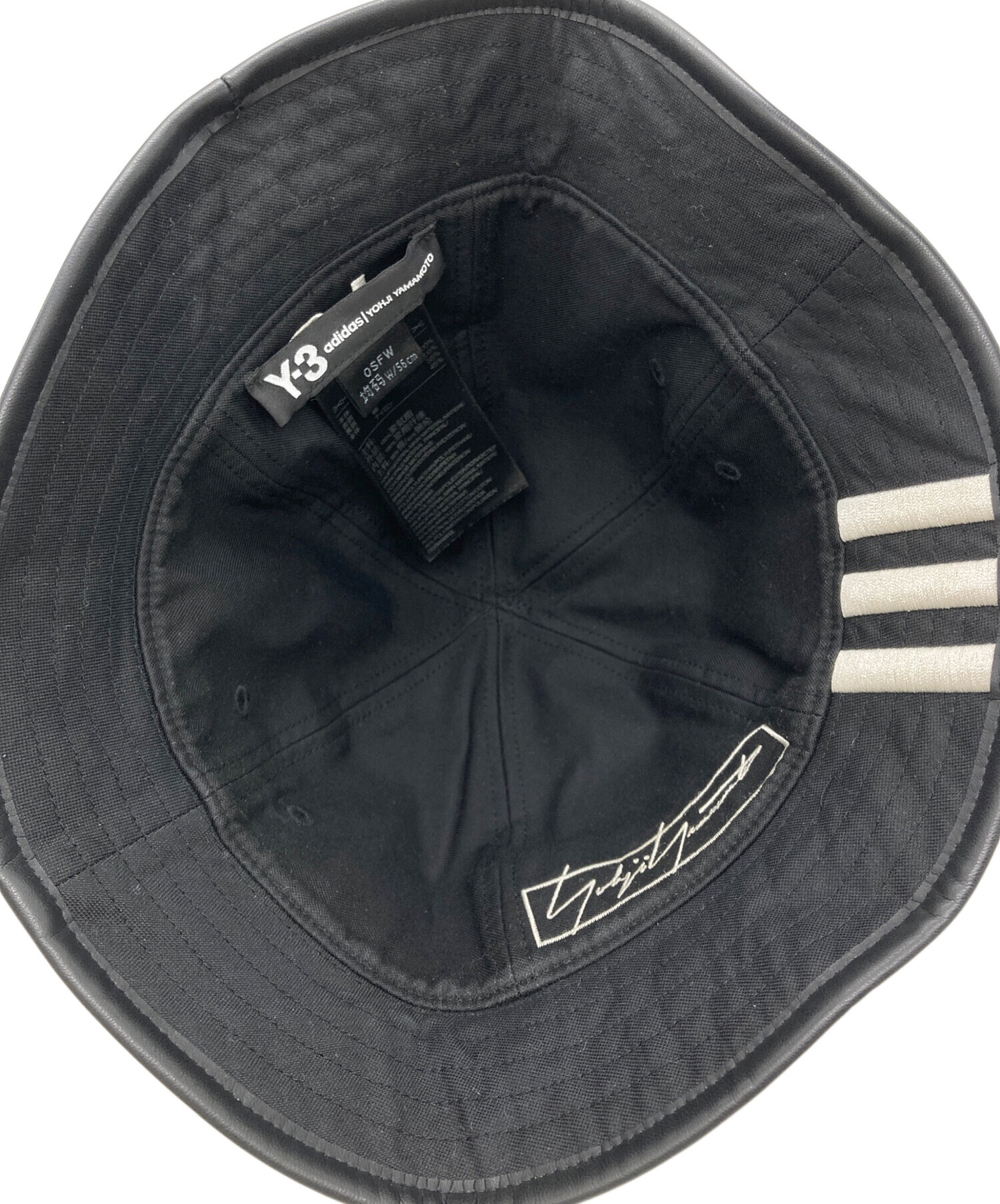 中古・古着通販】Y-3 (ワイスリー) バケットハット ブラック｜ブランド