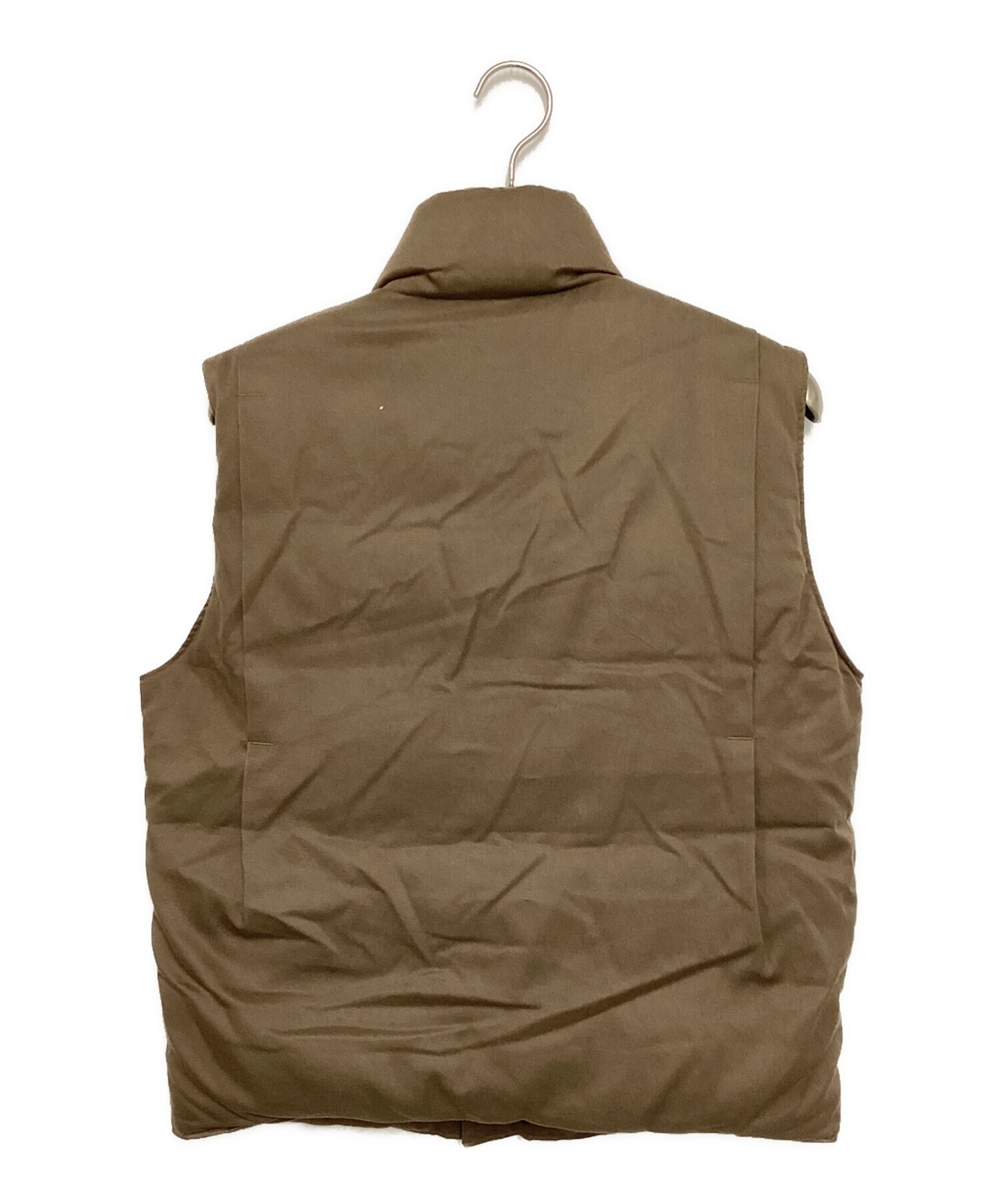 中古・古着通販】N.HOOLYWOOD (エヌ ハリウッド) 中綿ベスト ブラウン