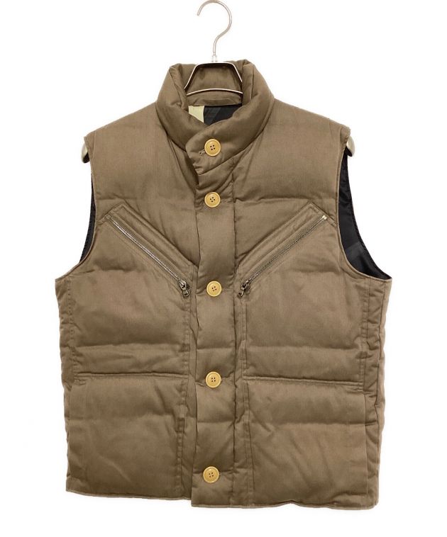 中古・古着通販】N.HOOLYWOOD (エヌ ハリウッド) 中綿ベスト ブラウン