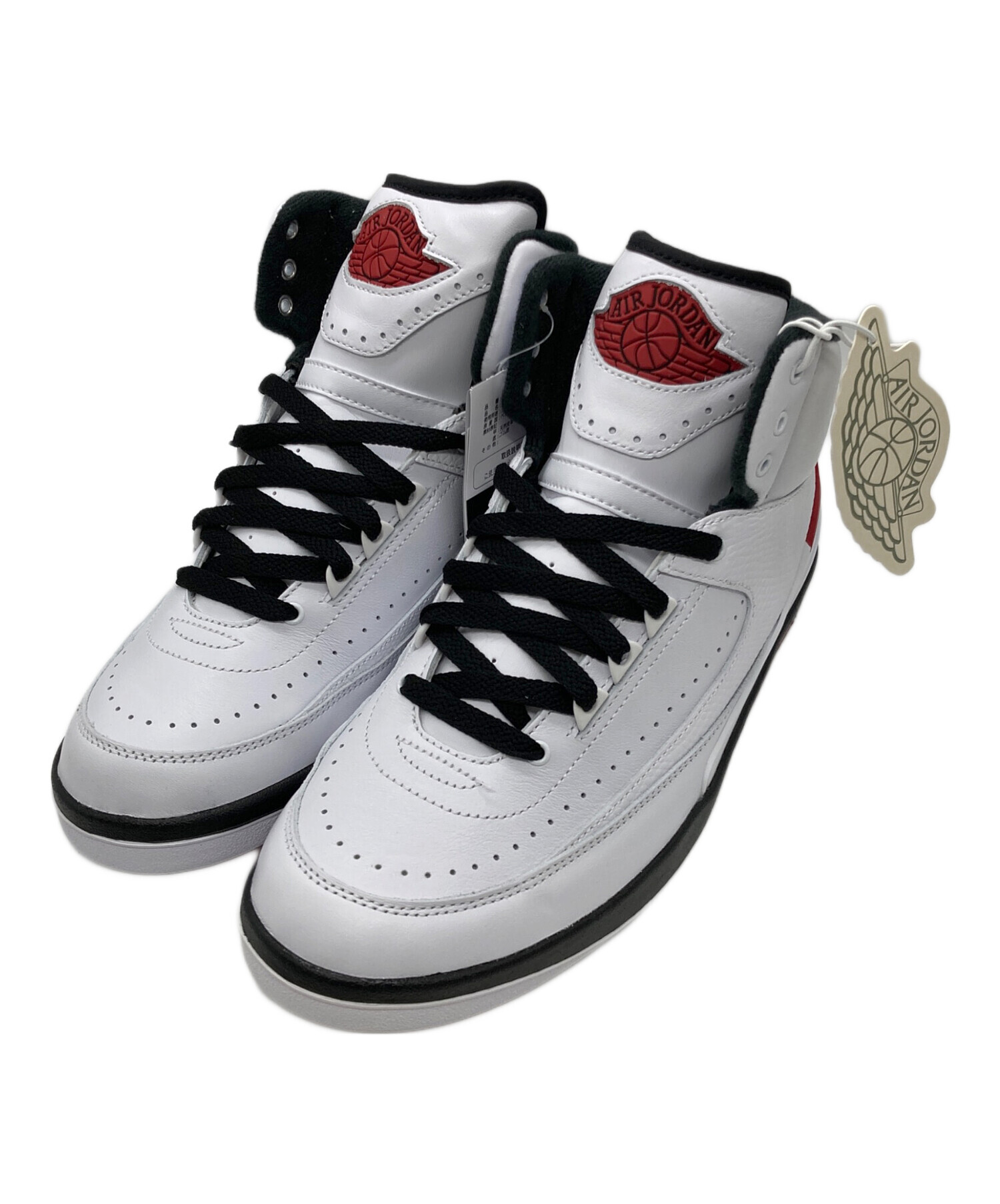 中古・古着通販】NIKE (ナイキ) AIR JORDAN 2 RETRO ホワイト サイズ 
