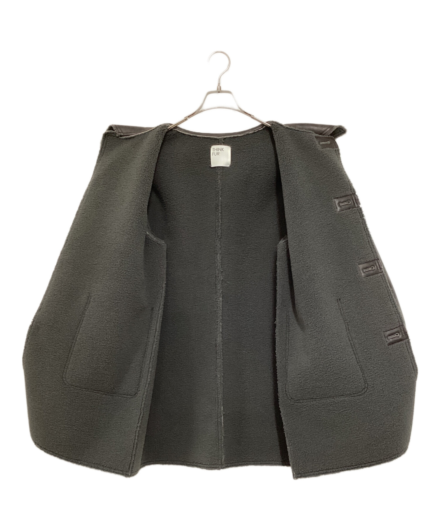 中古・古着通販】THINK FUR (シンクファー) Bonding Flight Jacket