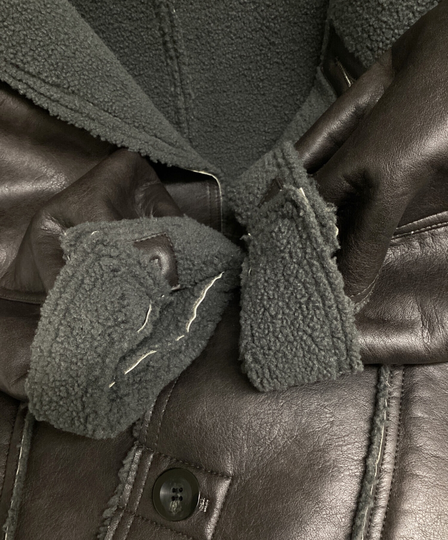 中古・古着通販】THINK FUR (シンクファー) Bonding Flight Jacket