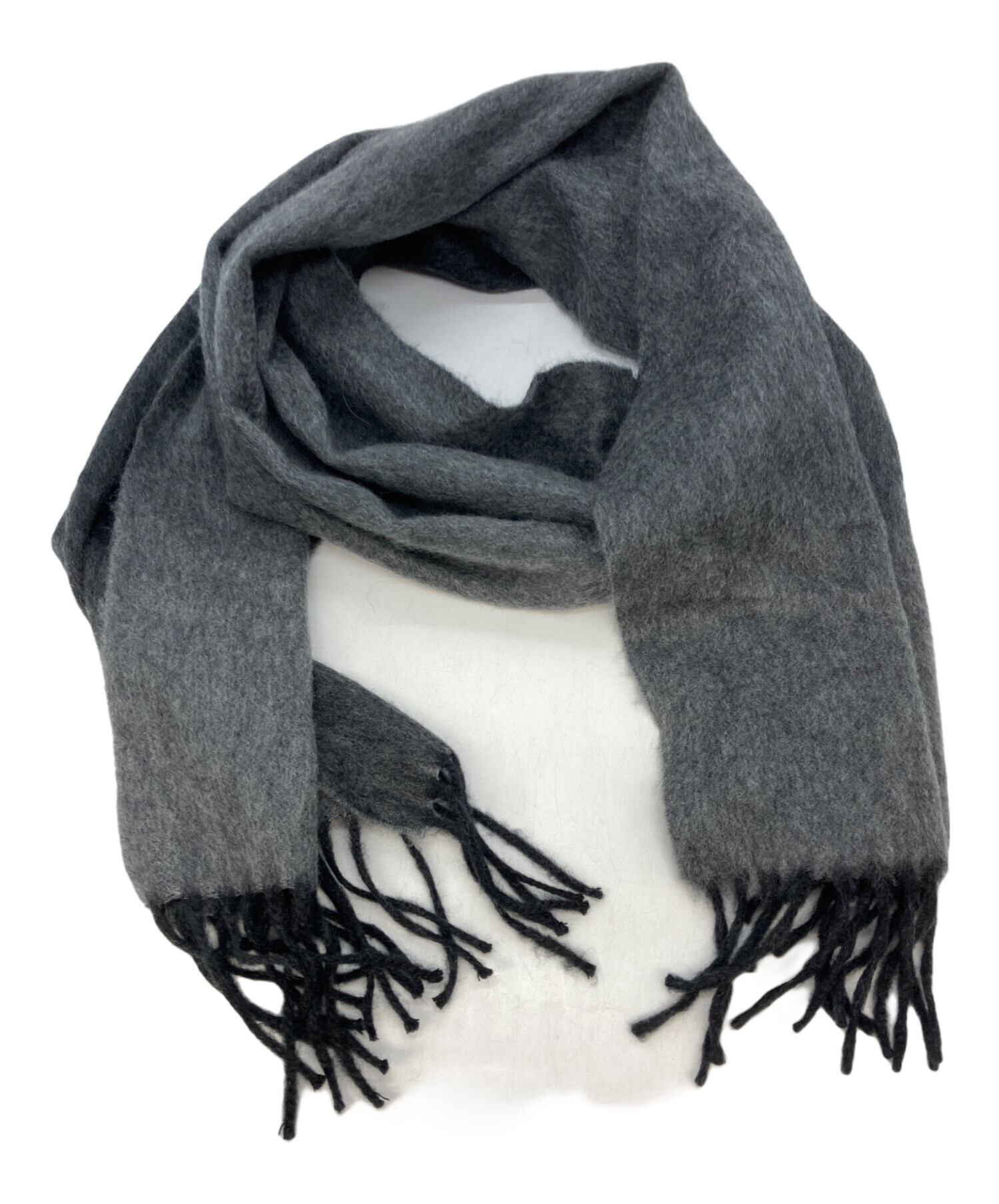 中古・古着通販】Begg & Co (ベグアンドコー) カシミヤストール グレー