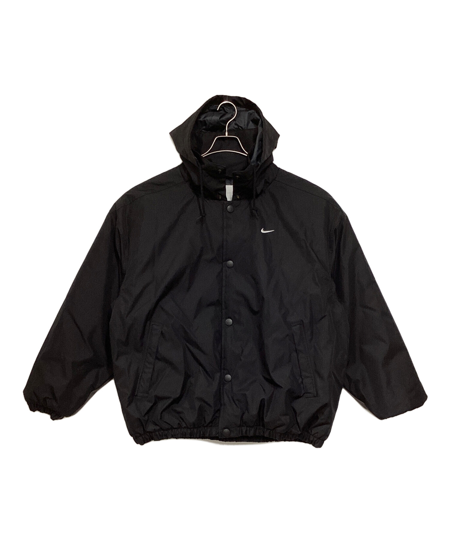 中古・古着通販】NIKE (ナイキ) SOLO SWSH PUFFER ジャケット ブラック