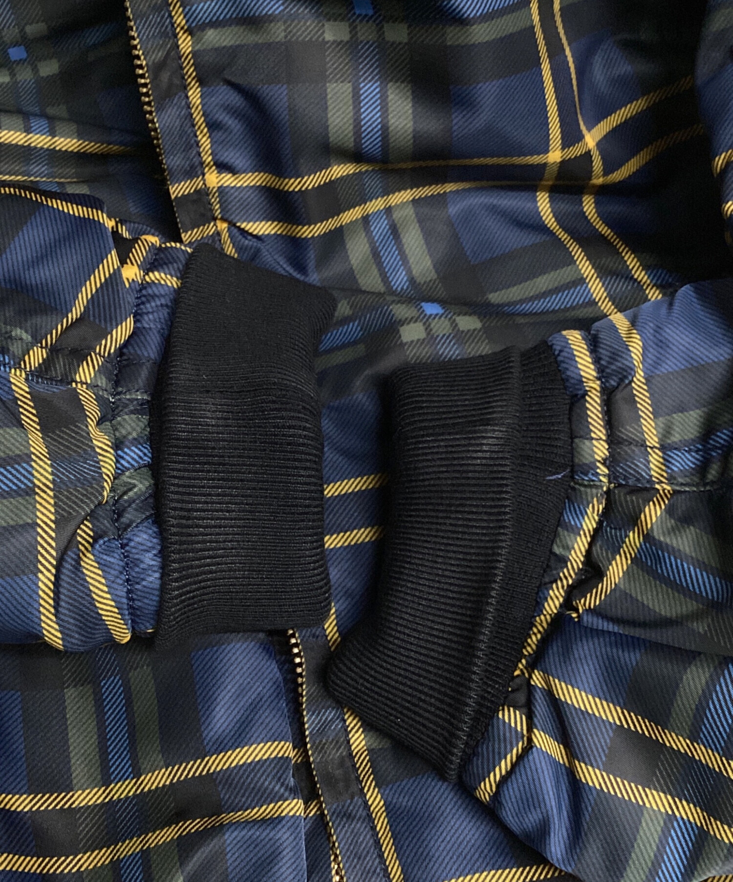 中古・古着通販】BURBERRY (バーバリー) 中綿ジャケット ネイビー