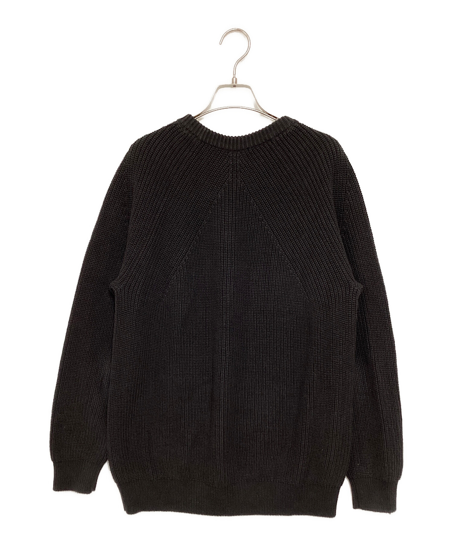 中古・古着通販】BATONER (バトナ―) COTTON SIGNATURE CREW NECK 