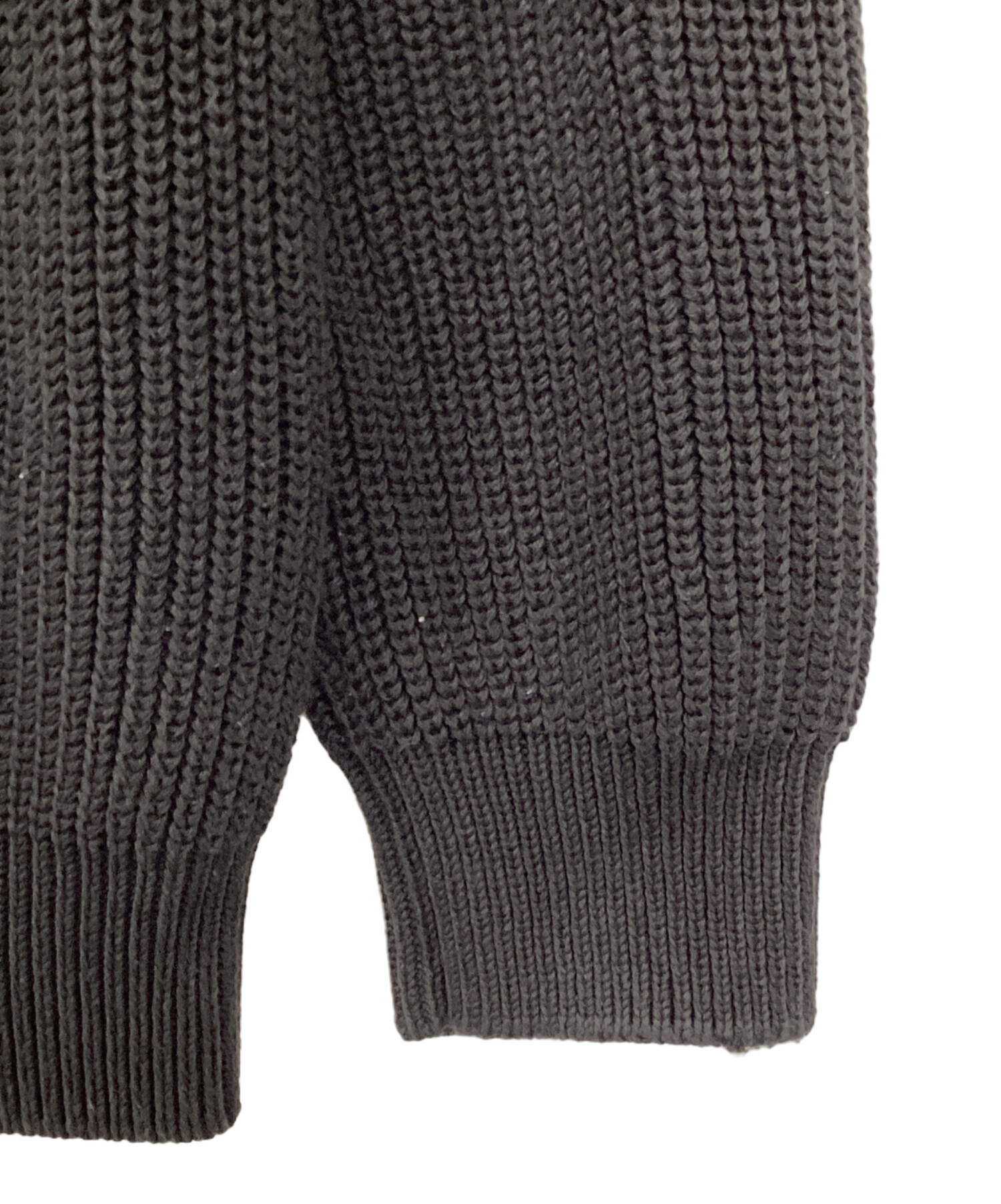 中古・古着通販】BATONER (バトナ―) COTTON SIGNATURE CREW NECK 
