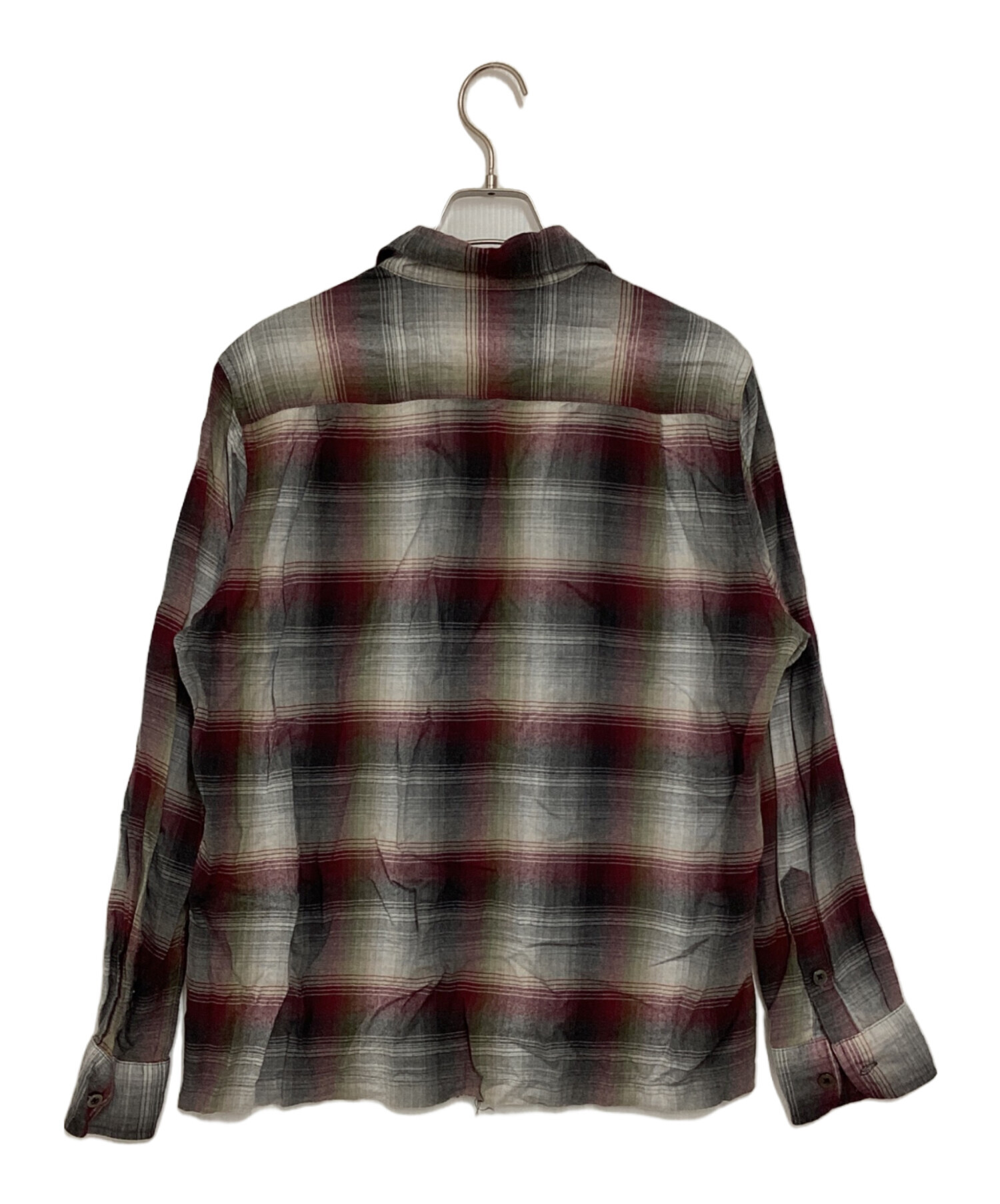 中古・古着通販】WACKO MARIA (ワコマリア) レーヨンオンブレチェック 