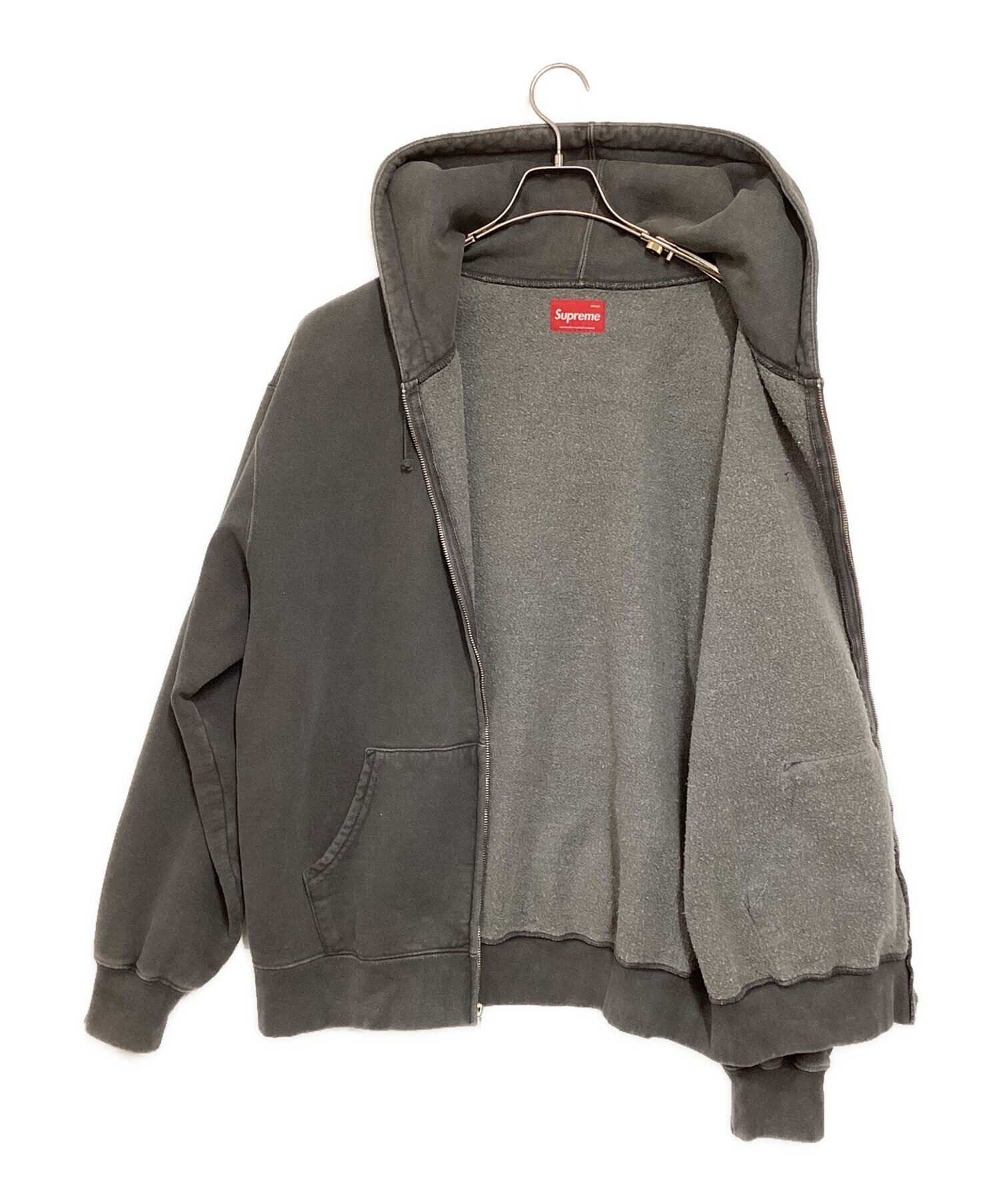 中古・古着通販】SUPREME (シュプリーム) Overdyed Small Box Zip Up  