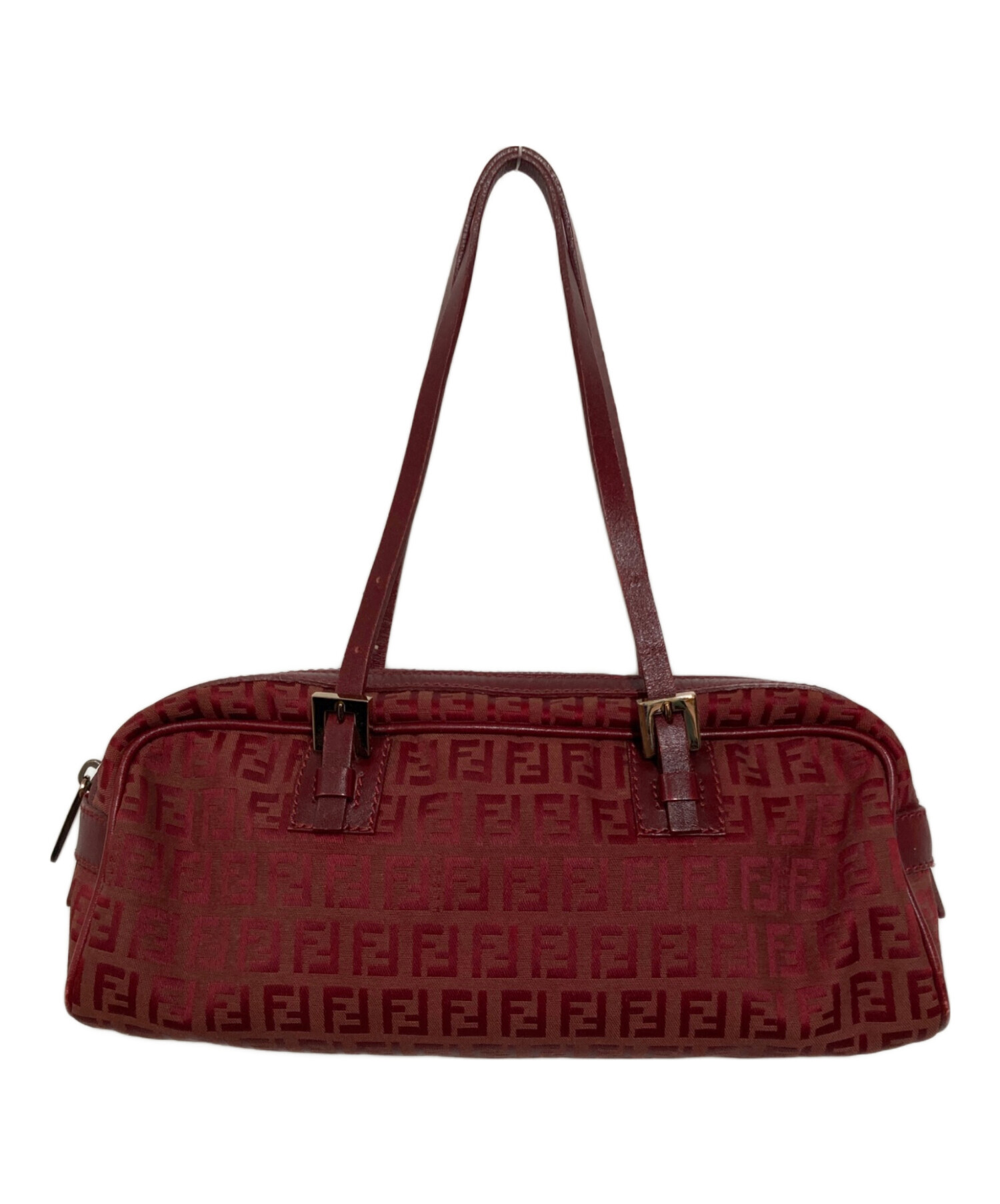中古・古着通販】FENDI (フェンディ) ズッキーノ柄ミニボストンバッグ 