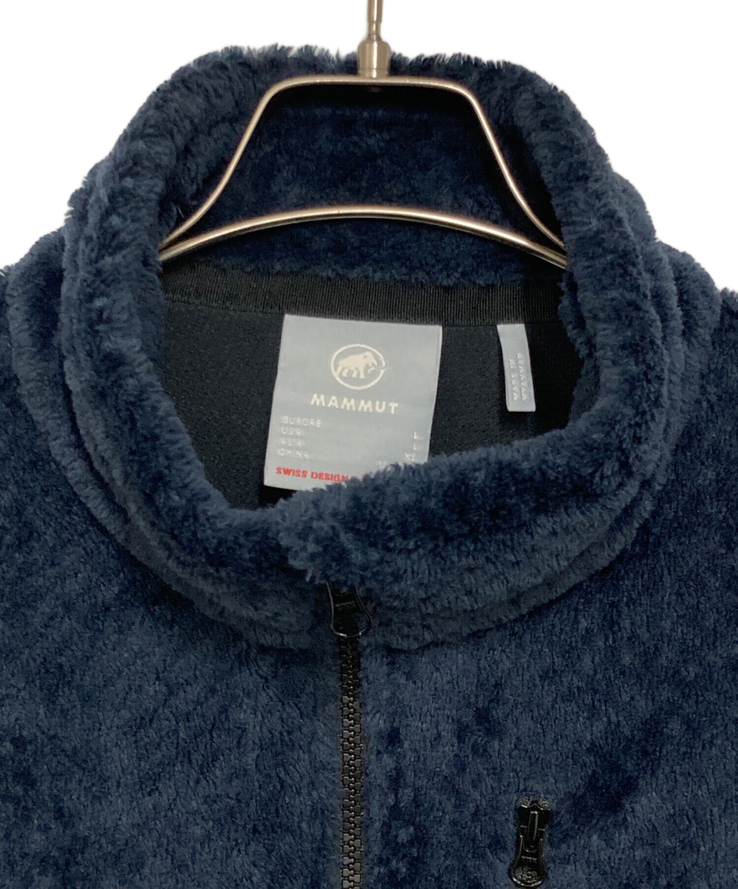 中古・古着通販】MAMMUT (マムート) フリースジャケット ネイビー