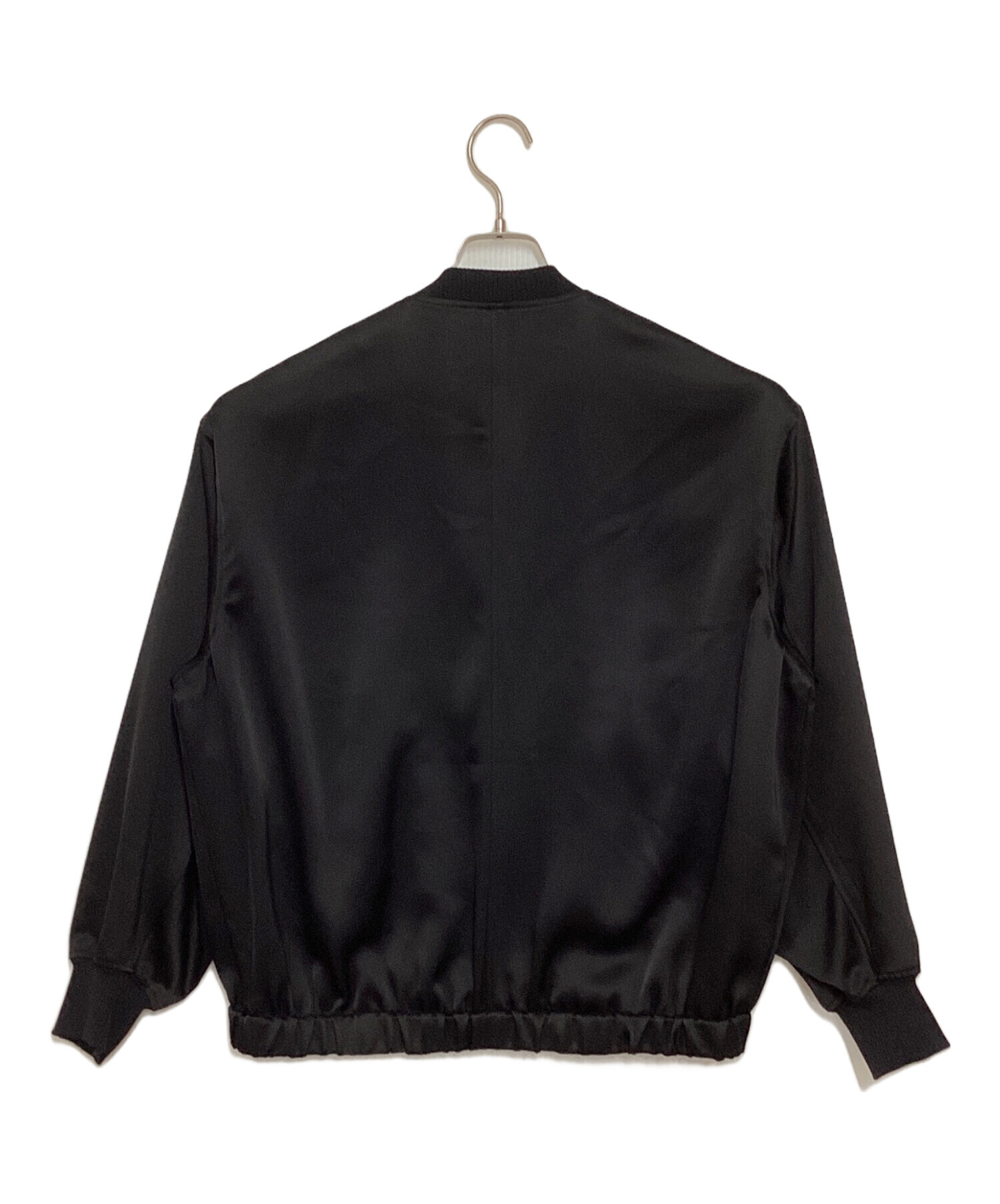 中古・古着通販】23区 (ニジュウサンク) ドレープサテン MA-1 ブルゾン