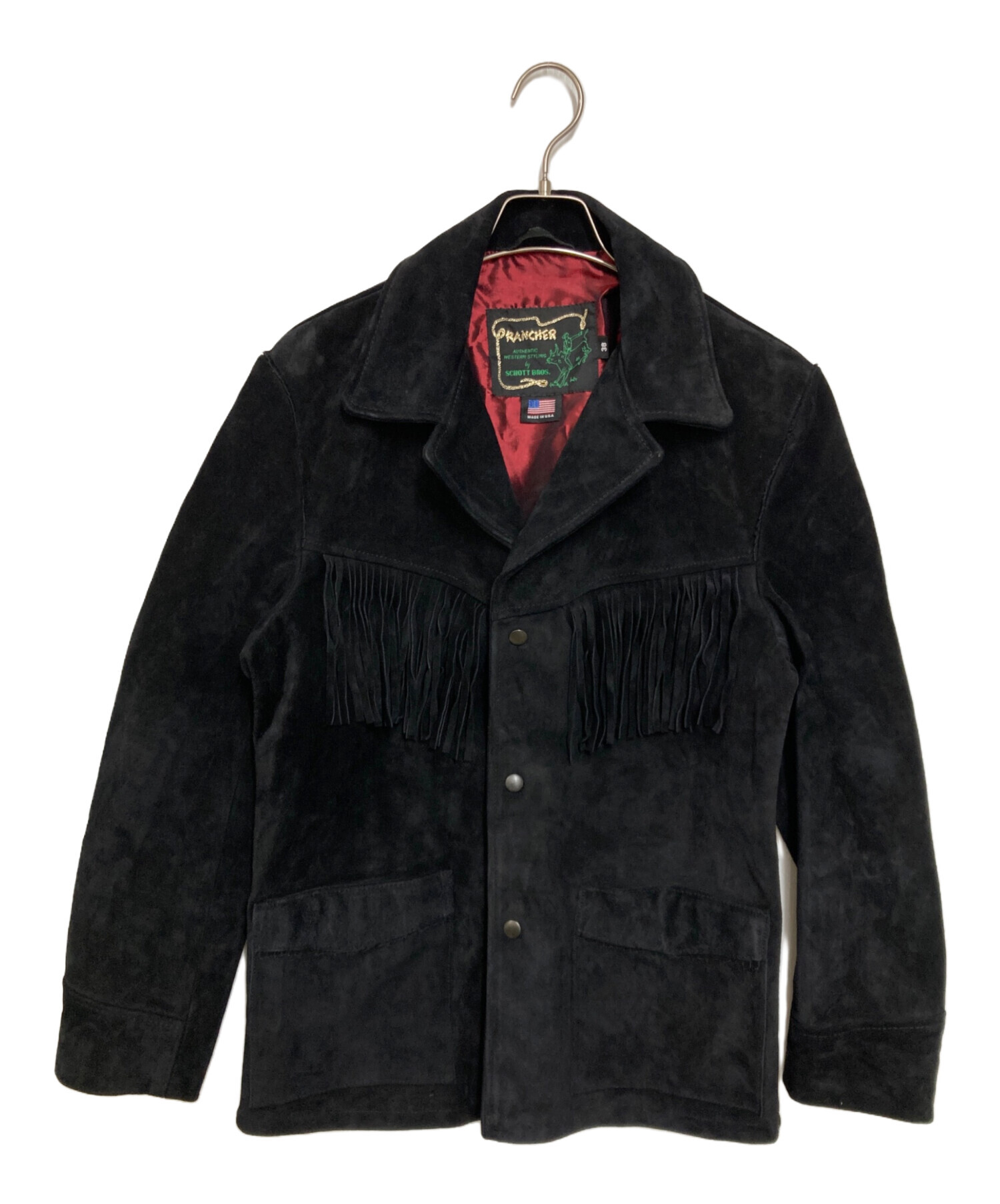 J*o様 美品/希少モデル■SCHOTT×AMERICAN RAG CIE ピー ショット アメリカンラグシー schott x AMERICAN RAG CIE 別注 ゴート