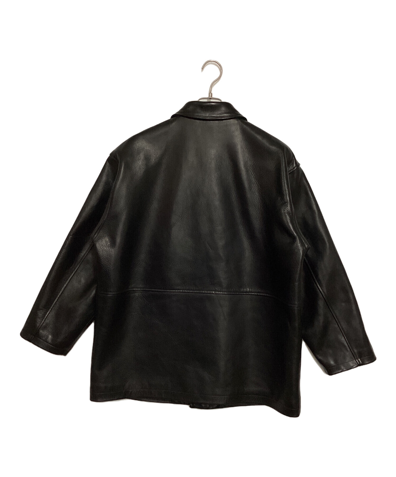 中古・古着通販】Time is on (タイムイズオン) LEATHER MID LENGTH