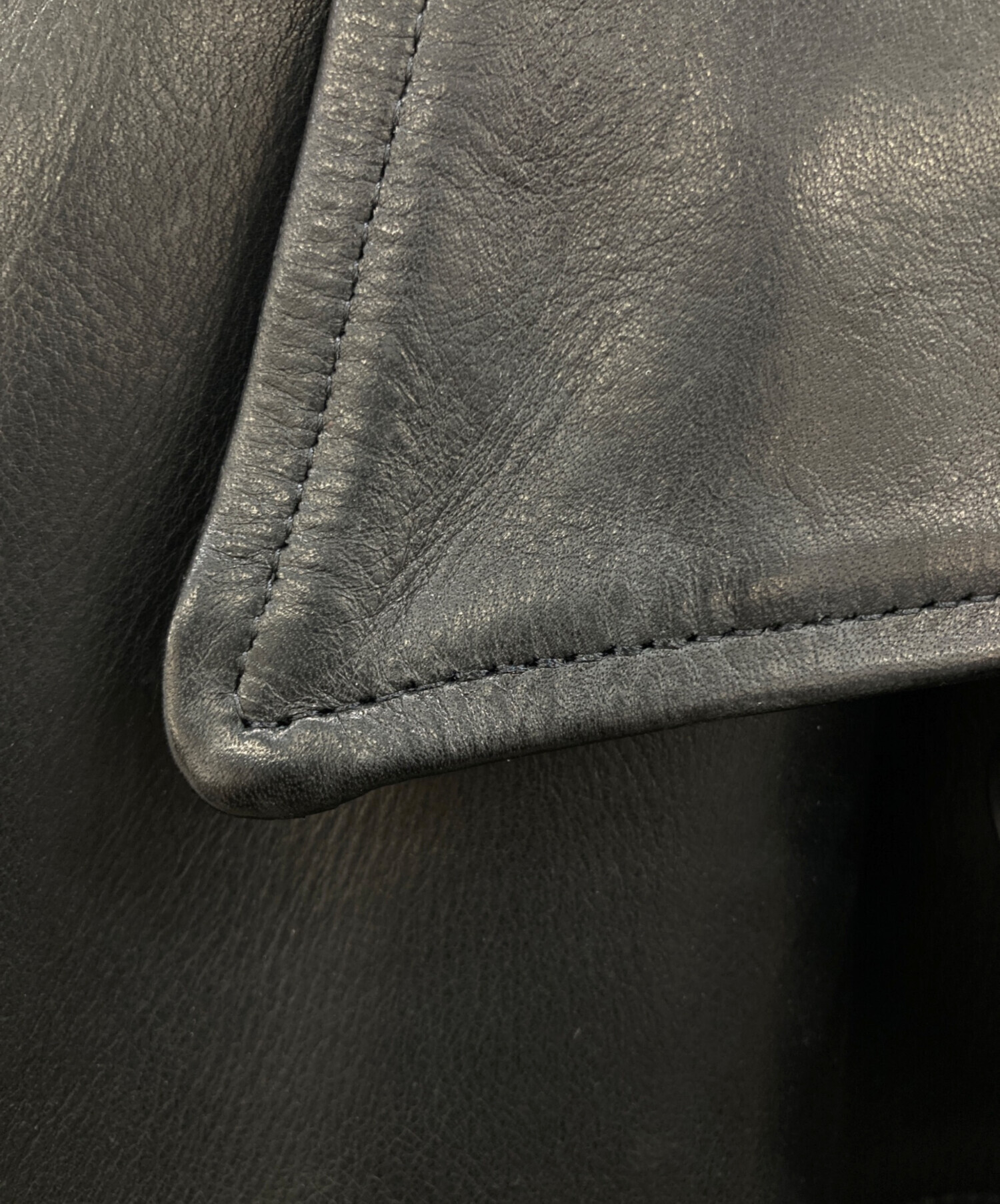 中古・古着通販】Time is on (タイムイズオン) LEATHER MID LENGTH