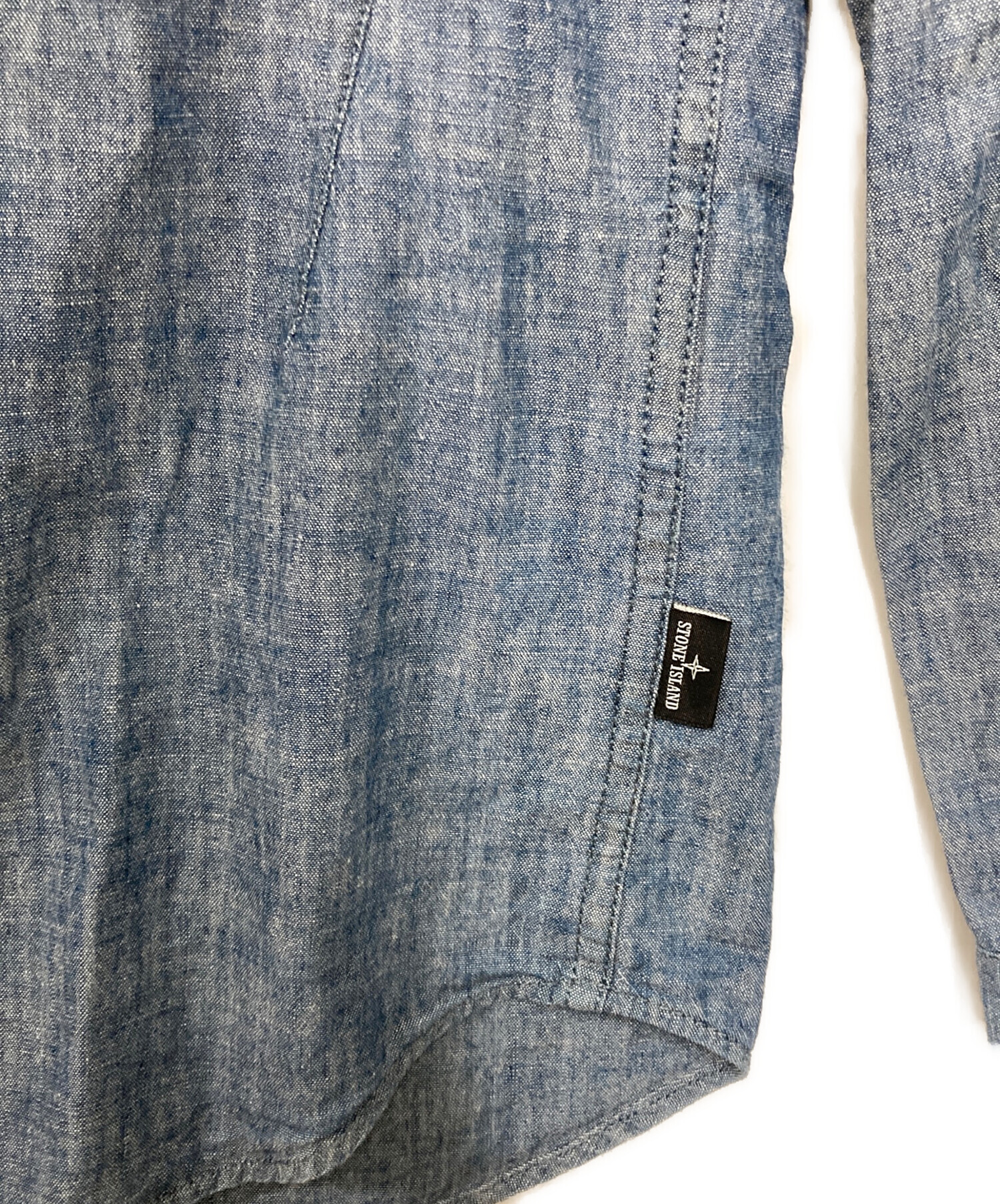 中古・古着通販】STONE ISLAND (ストーンアイランド) ロゴ刺繍ノー 
