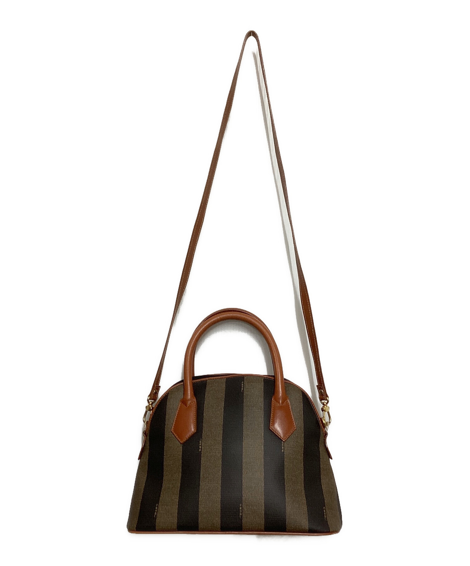 中古・古着通販】FENDI (フェンディ) 2WAYショルダーバッグ ブラウン 