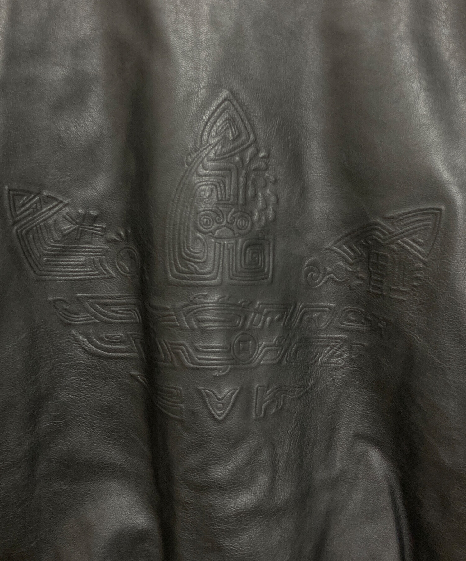 中古・古着通販】adidas (アディダス) LNY PLEATHER フェイクレザー