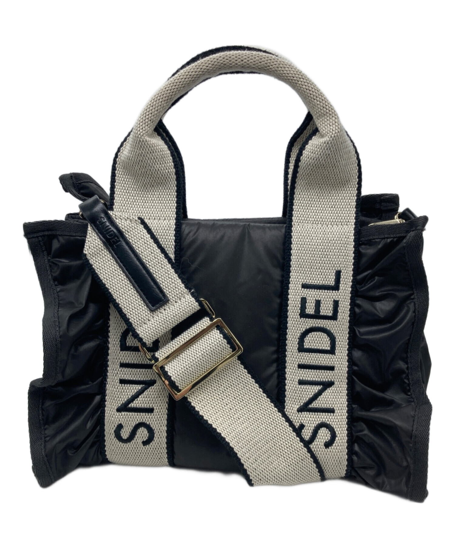 中古・古着通販】Snidel (スナイデル) フラッフィーフリルロゴバッグ