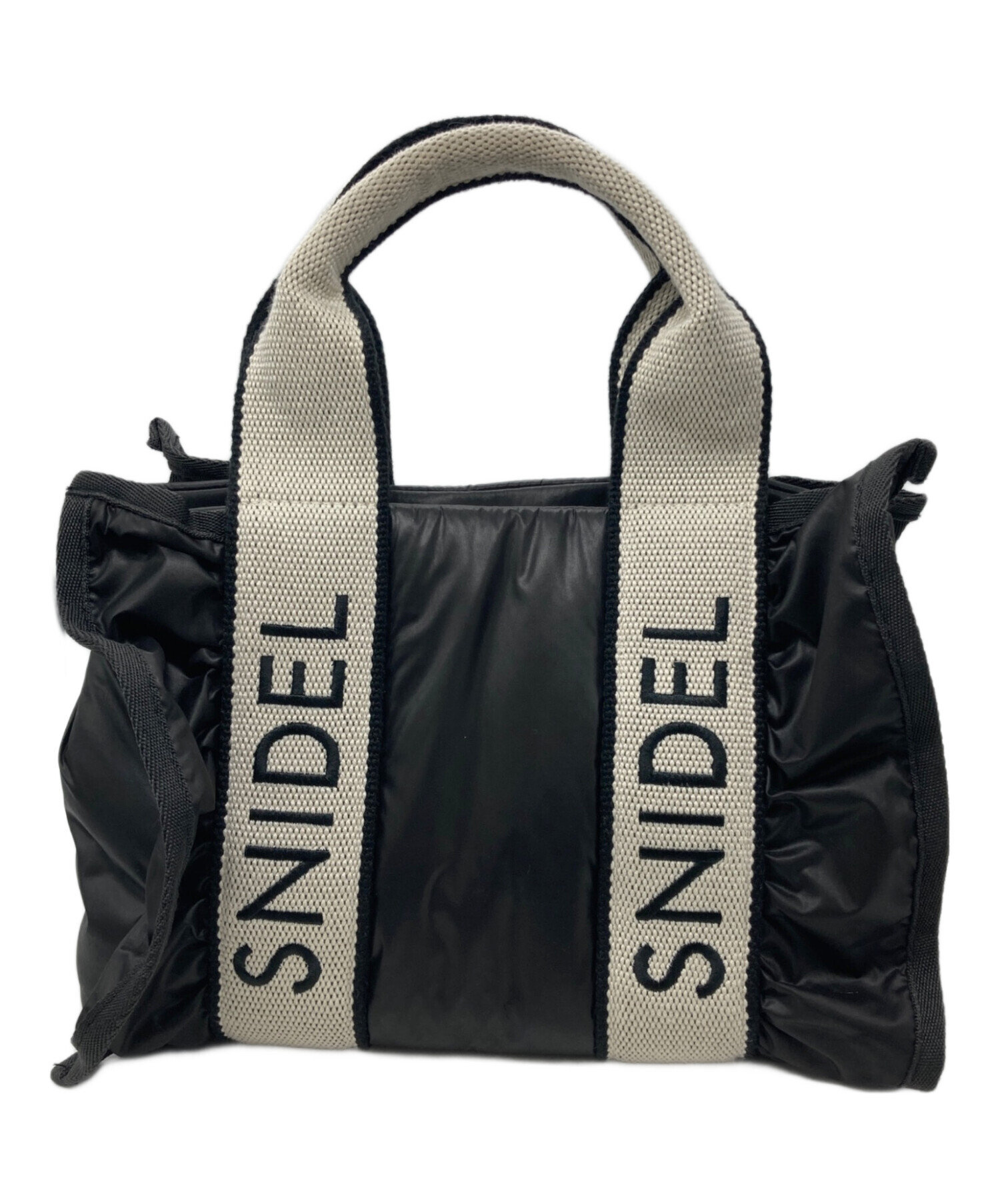 中古・古着通販】Snidel (スナイデル) フラッフィーフリルロゴバッグ 