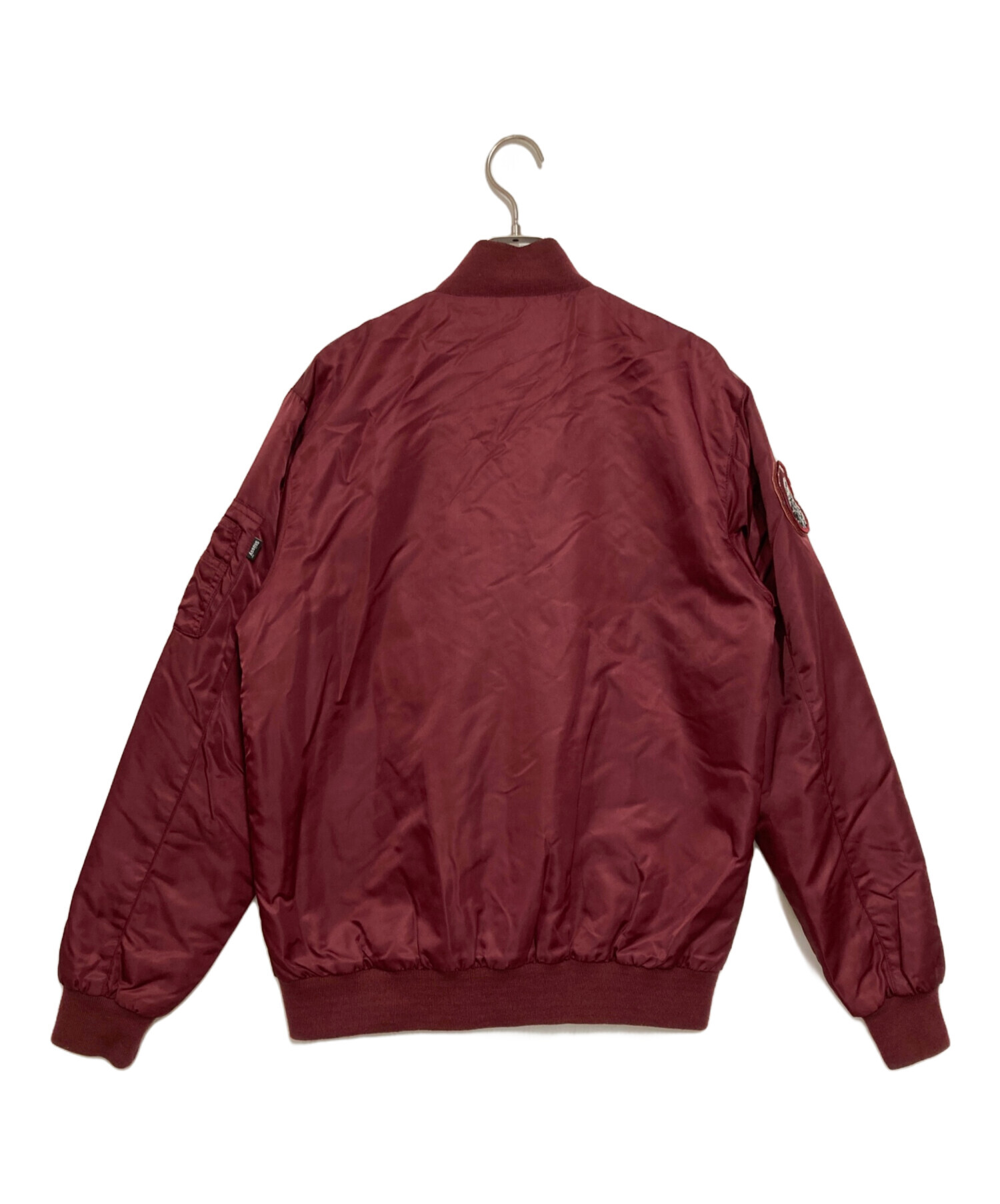 中古・古着通販】stussy (ステューシー) ワッペンMA-1ジャケット