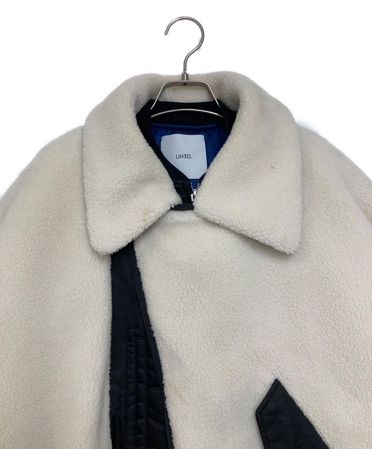 中古・古着通販】UN3D. (アンスリード) ボアドッキングブルゾン