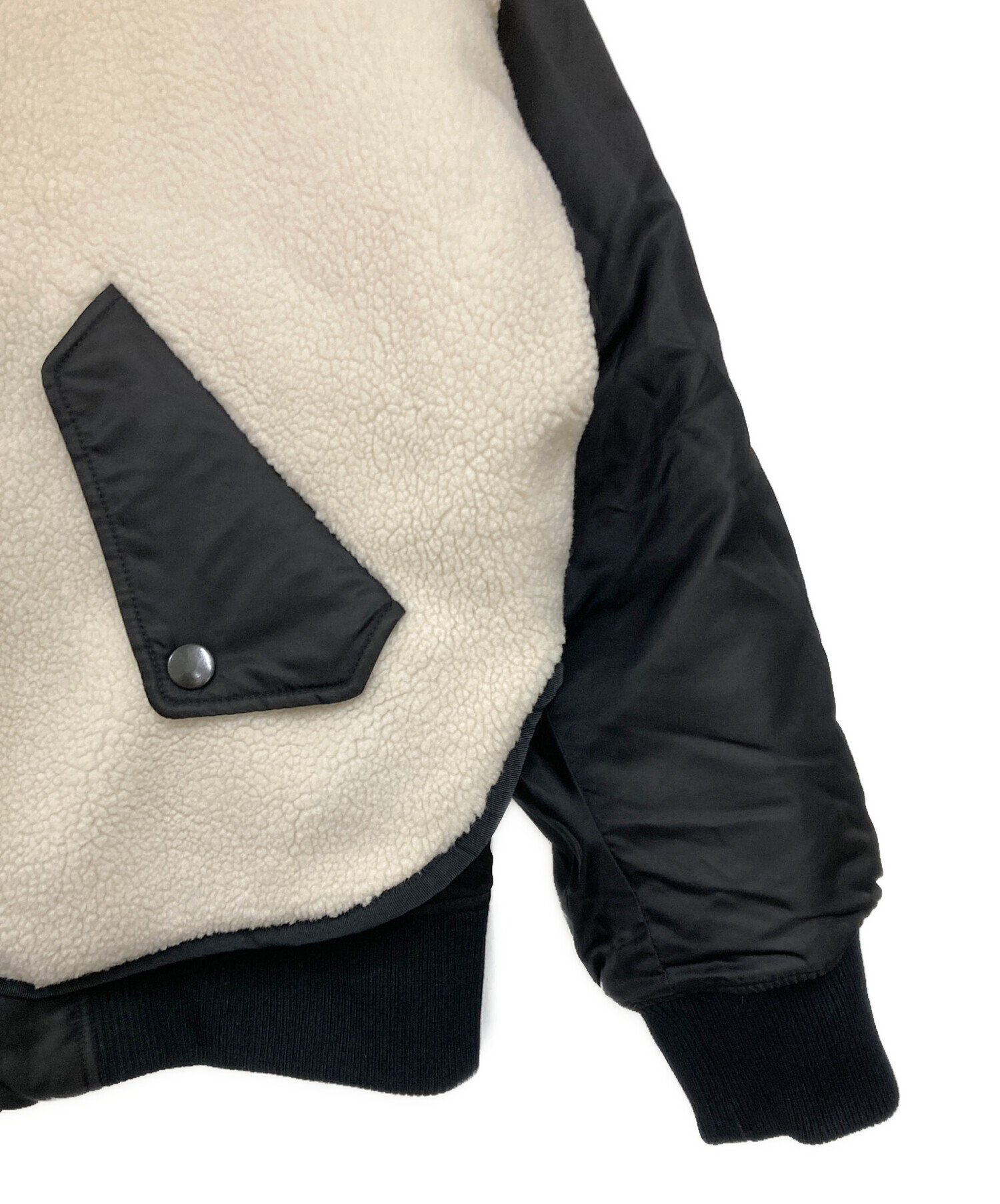 中古・古着通販】UN3D. (アンスリード) ボアドッキングブルゾン