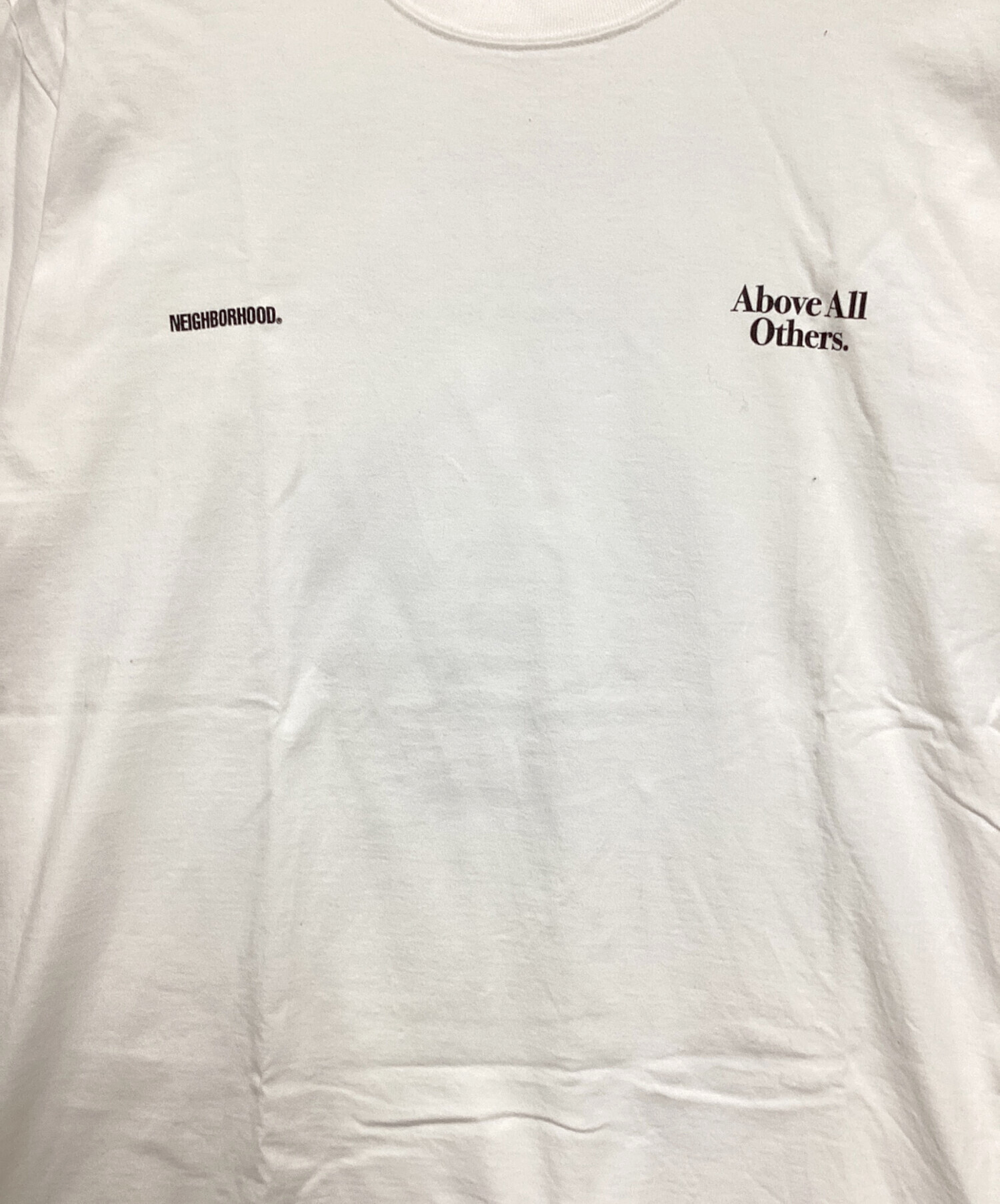 中古・古着通販】NEIGHBORHOOD (ネイバーフッド) ABOVE ALL OTHERS T