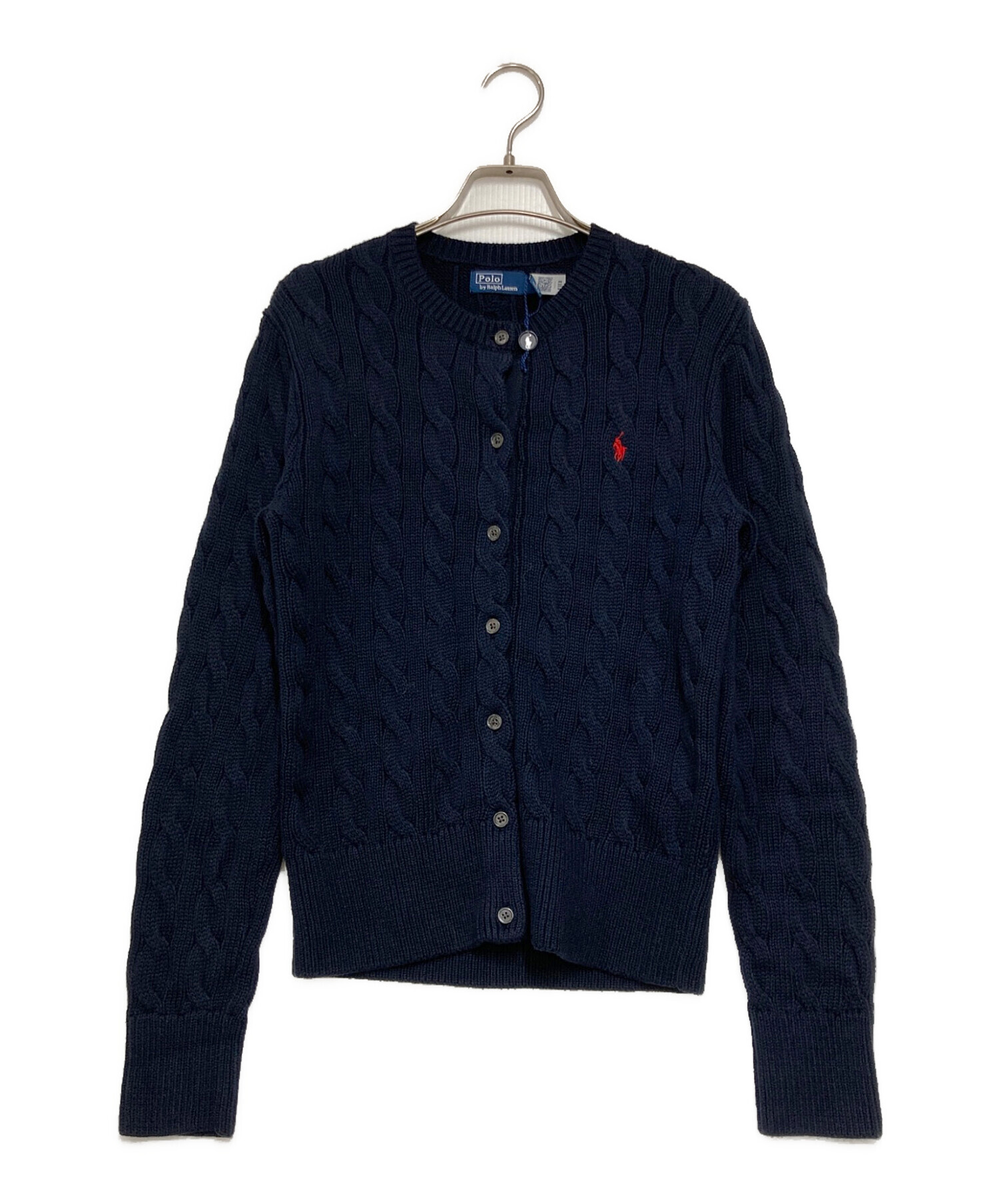 ラルフローレン　ネイビー　カーディガン 中古・古着通販】POLO RALPH LAUREN (ポロ・ラルフローレン