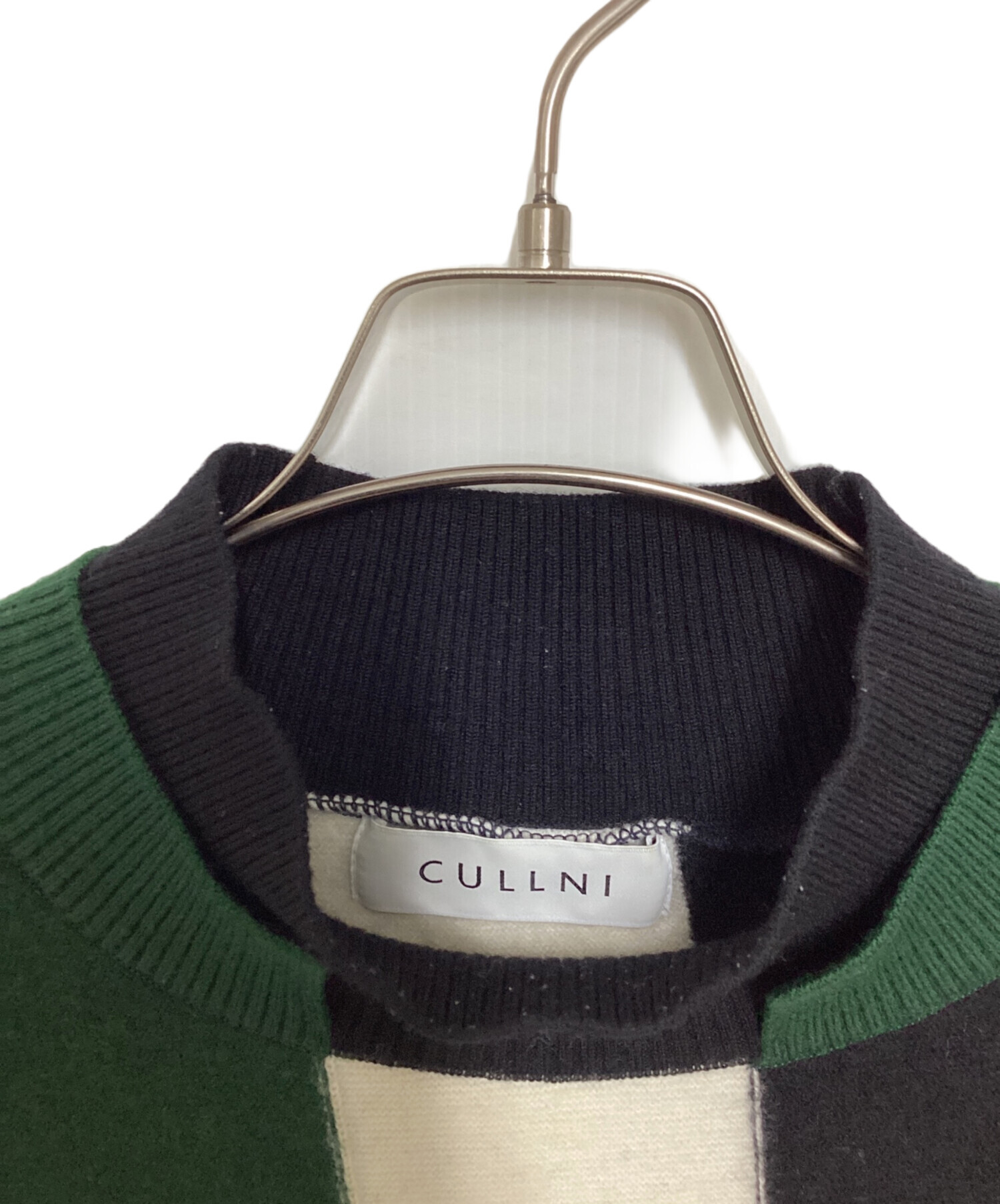 中古・古着通販】CULLNI (クルニ) ドッキング カラーブロック 