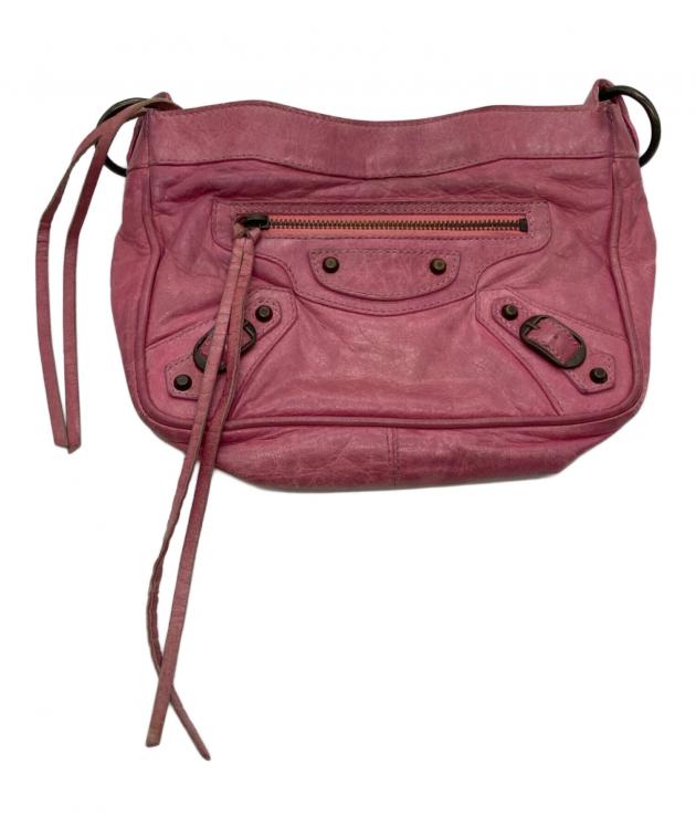 中古・古着通販】BALENCIAGA (バレンシアガ) シティ ミニバッグ ピンク 
