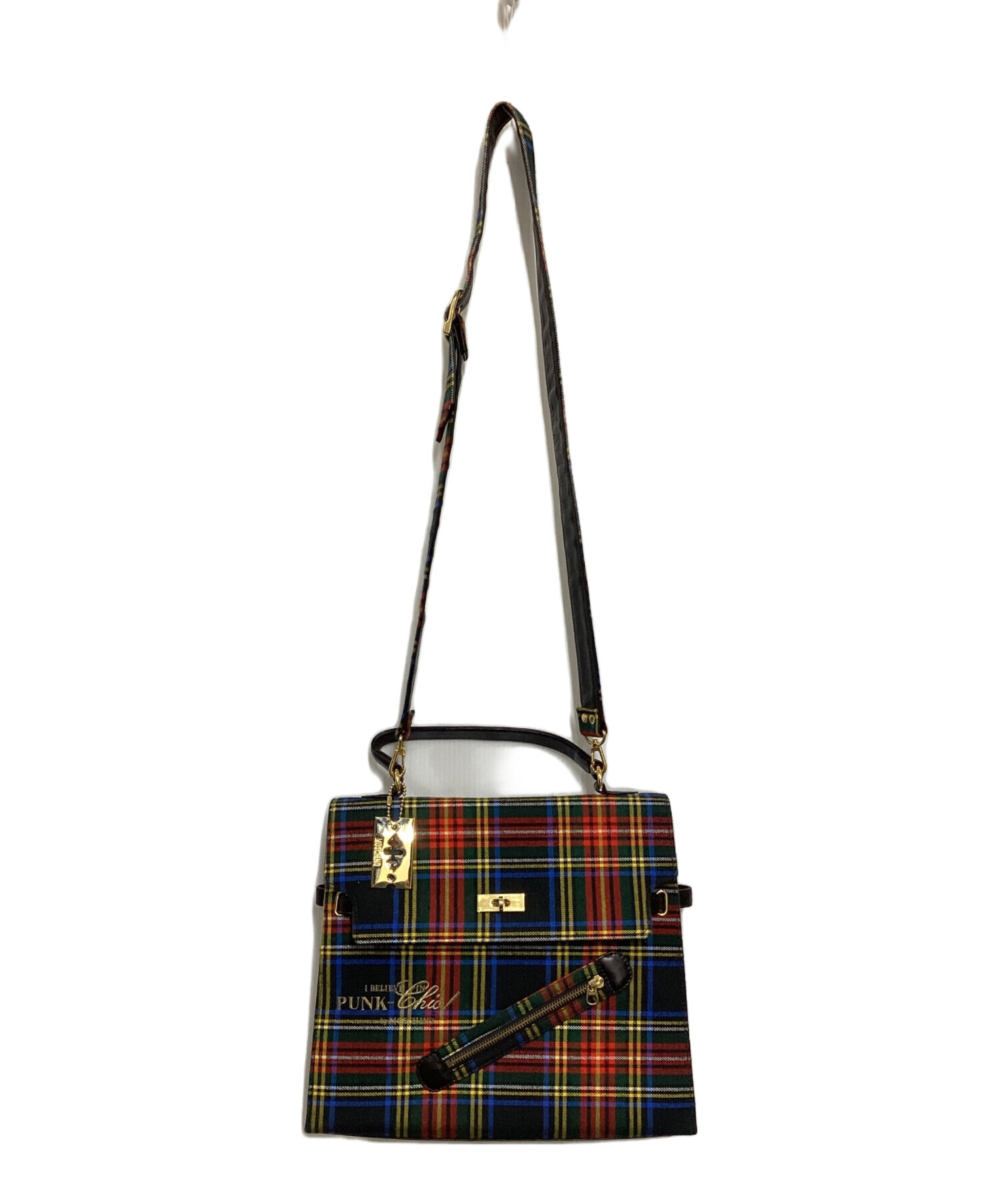中古・古着通販】MOSCHINO (モスキーノ) ショルダーバッグ グリーン