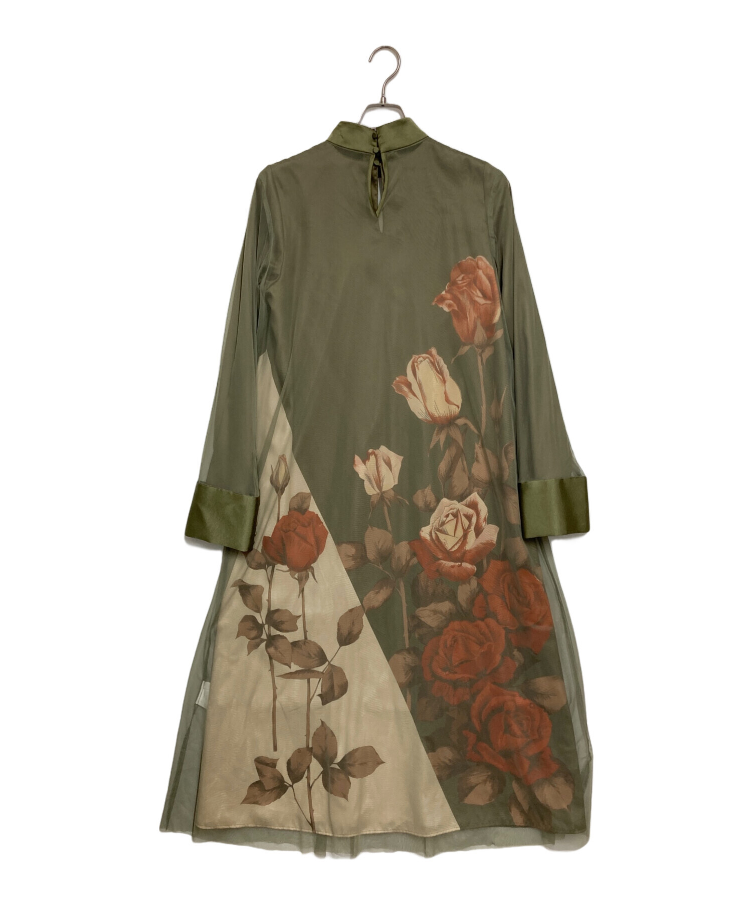 中古・古着通販】AMERI (アメリ) 3WAY ALYSSA SMOCK DRESS グリーン 