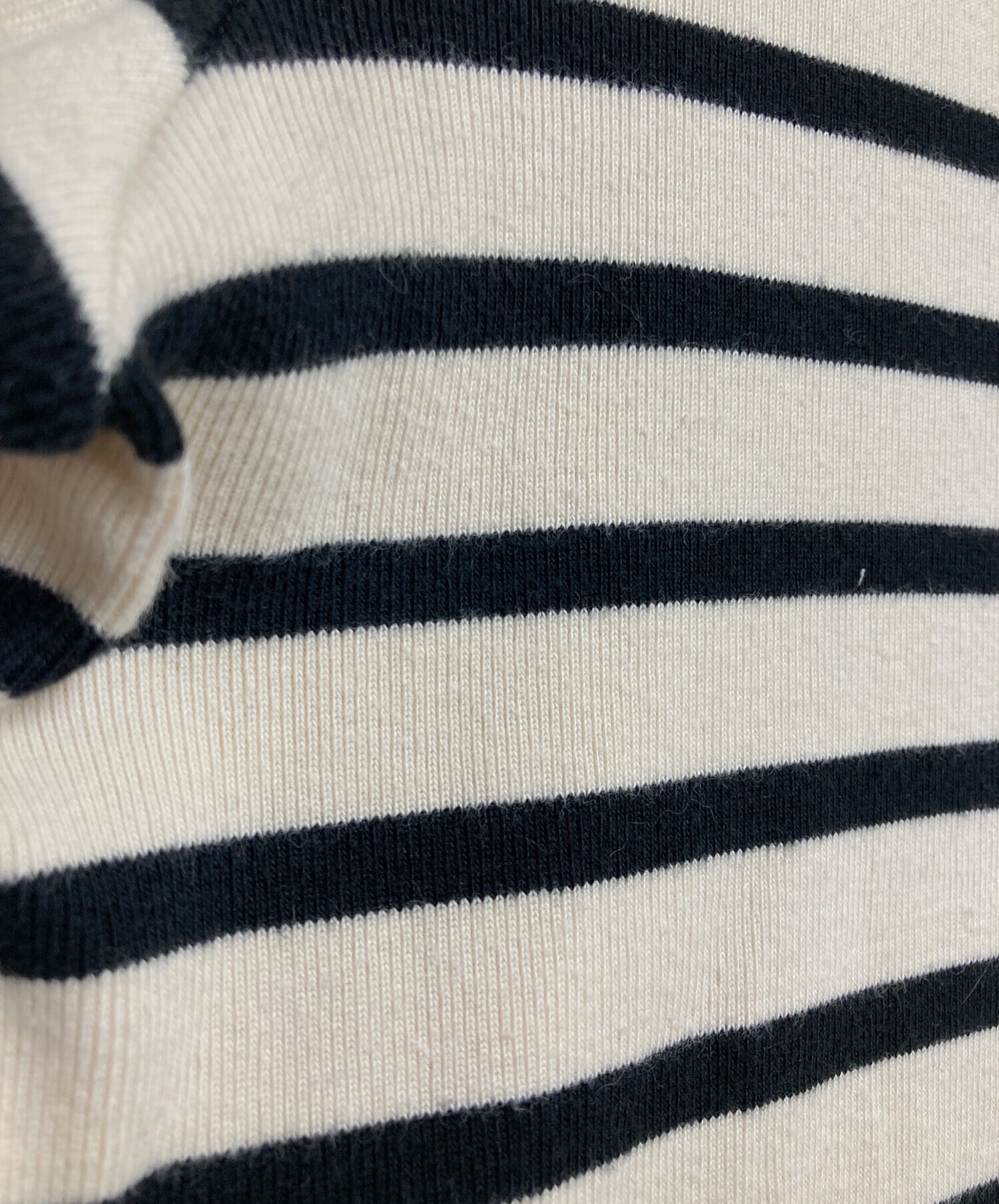 JIL SANDER+ ボーダー ロングスリーブ カットソー S