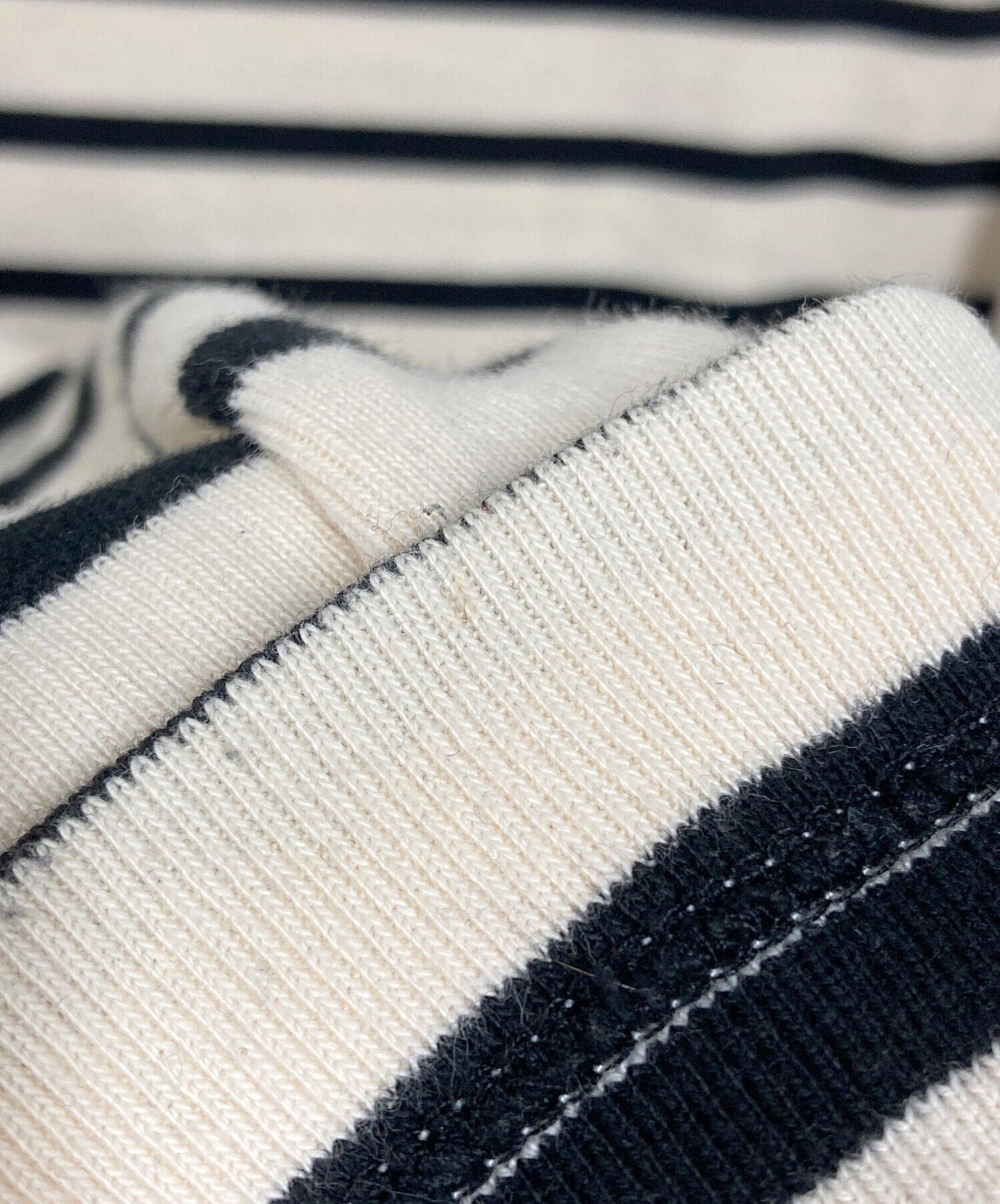 JIL SANDER+ ボーダー ロングスリーブ カットソー S 【公式通販】
