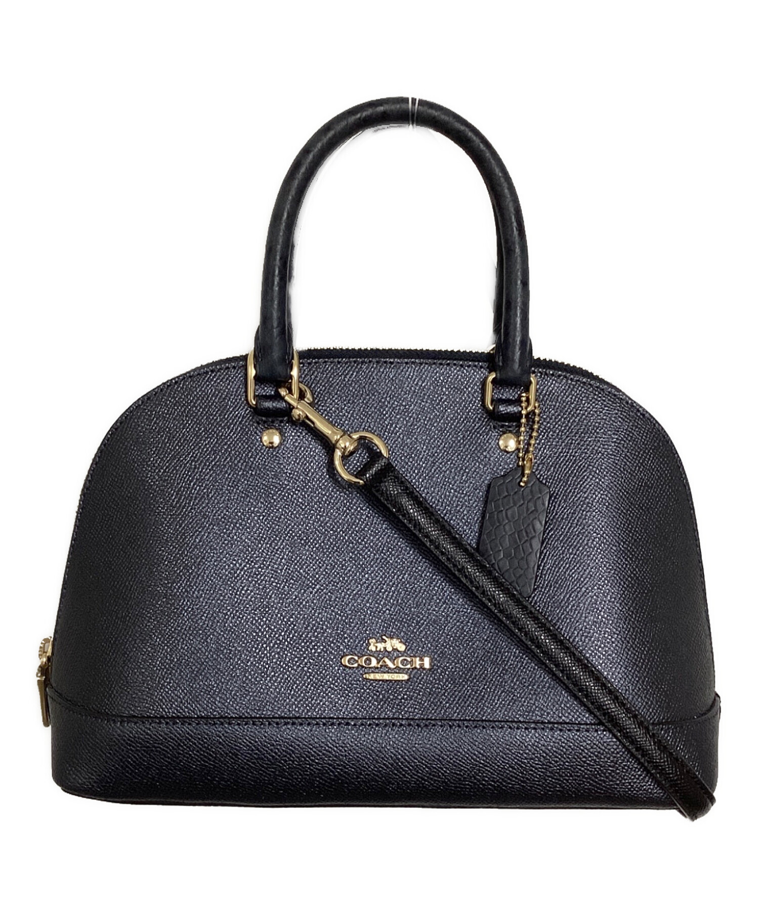 中古・古着通販】COACH (コーチ) ショルダーバッグ ネイビー｜ブランド 