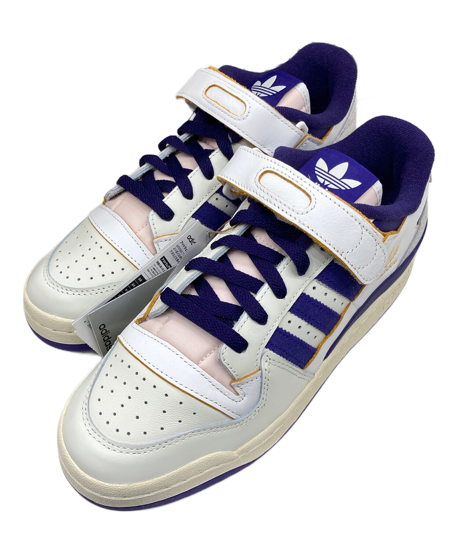 中古・古着通販】adidas (アディダス) FORUM 84 LOW ホワイト×パープル 