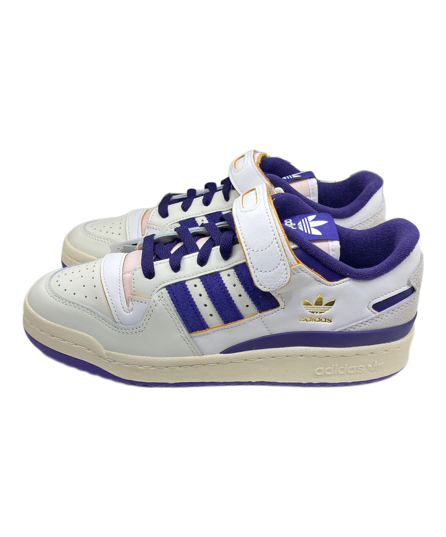 中古・古着通販】adidas (アディダス) FORUM 84 LOW ホワイト×パープル 