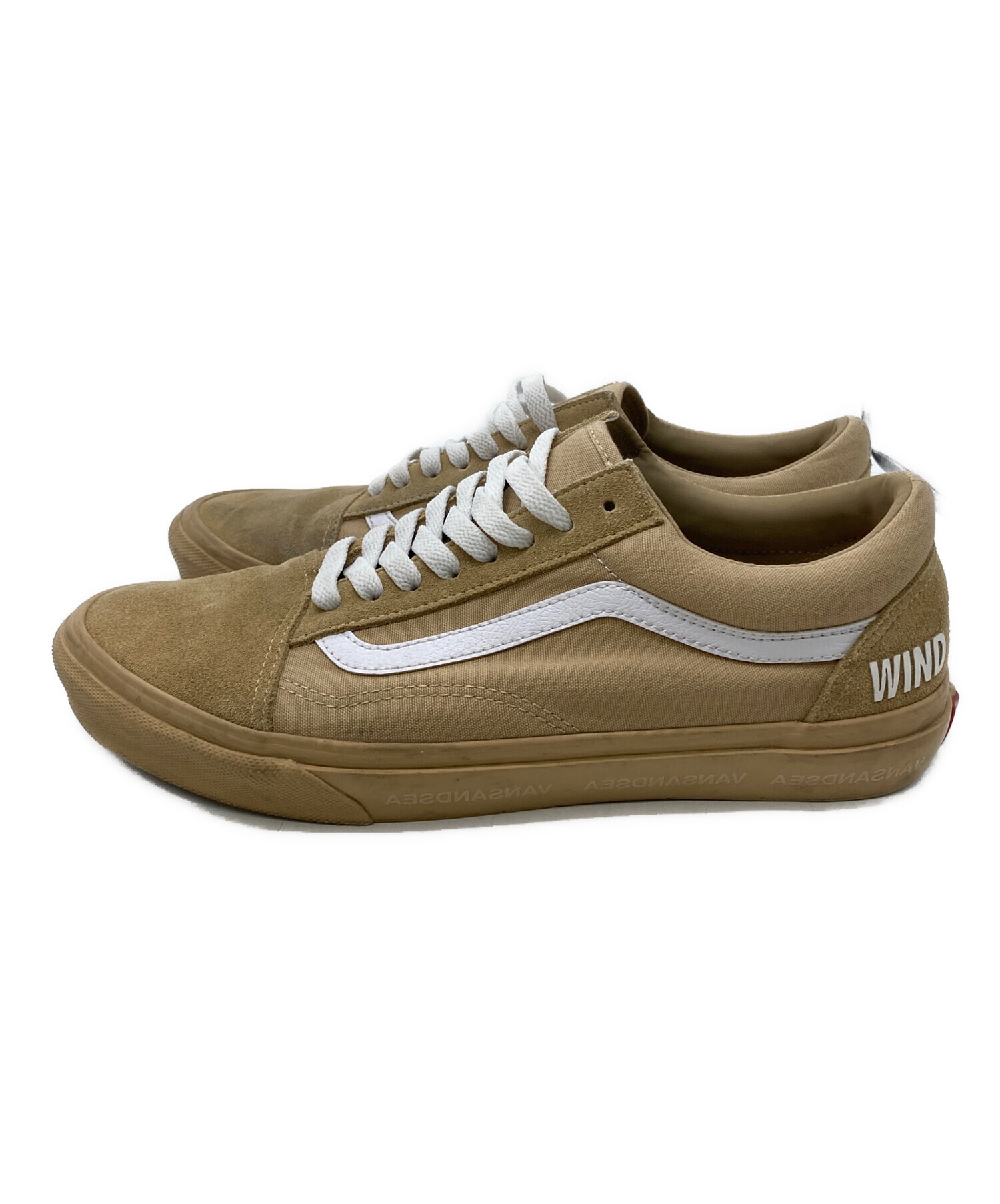 VANS バンズ スニーカー ベージュ メンズ 26 8【古着】【中古】 中古・古着通販】VANS (バンズ) WIND AND SEA (ウィンダンシー) OLD